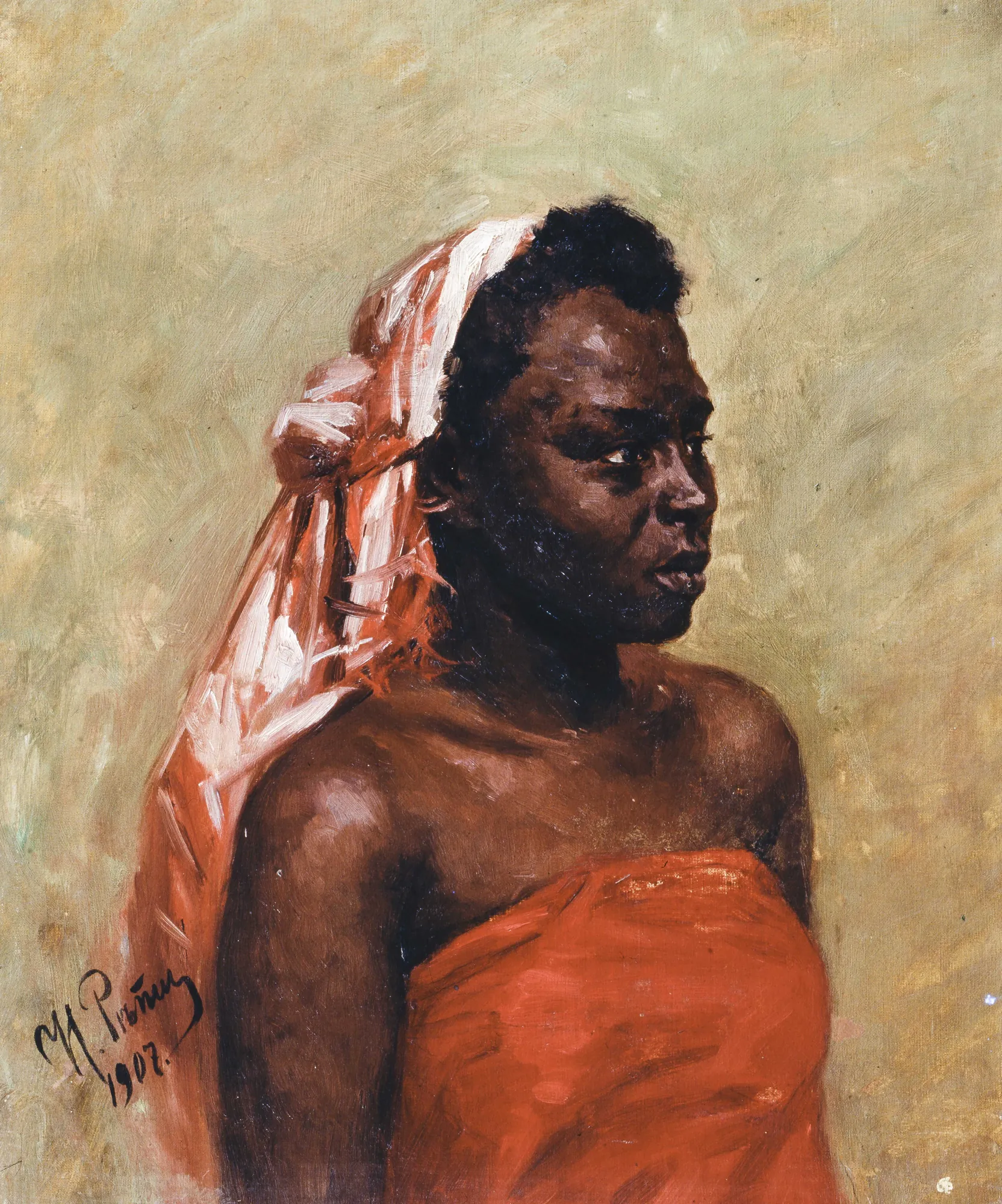 Portrait of a Black Woman