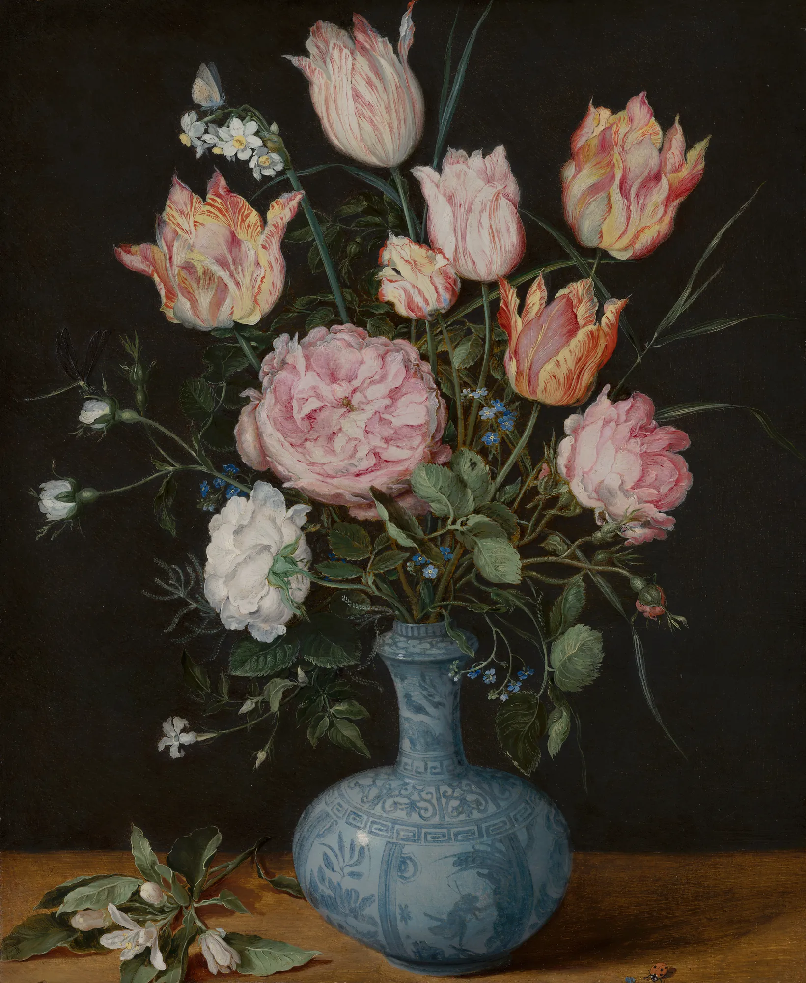 Flowers in a Wan-Li Vase