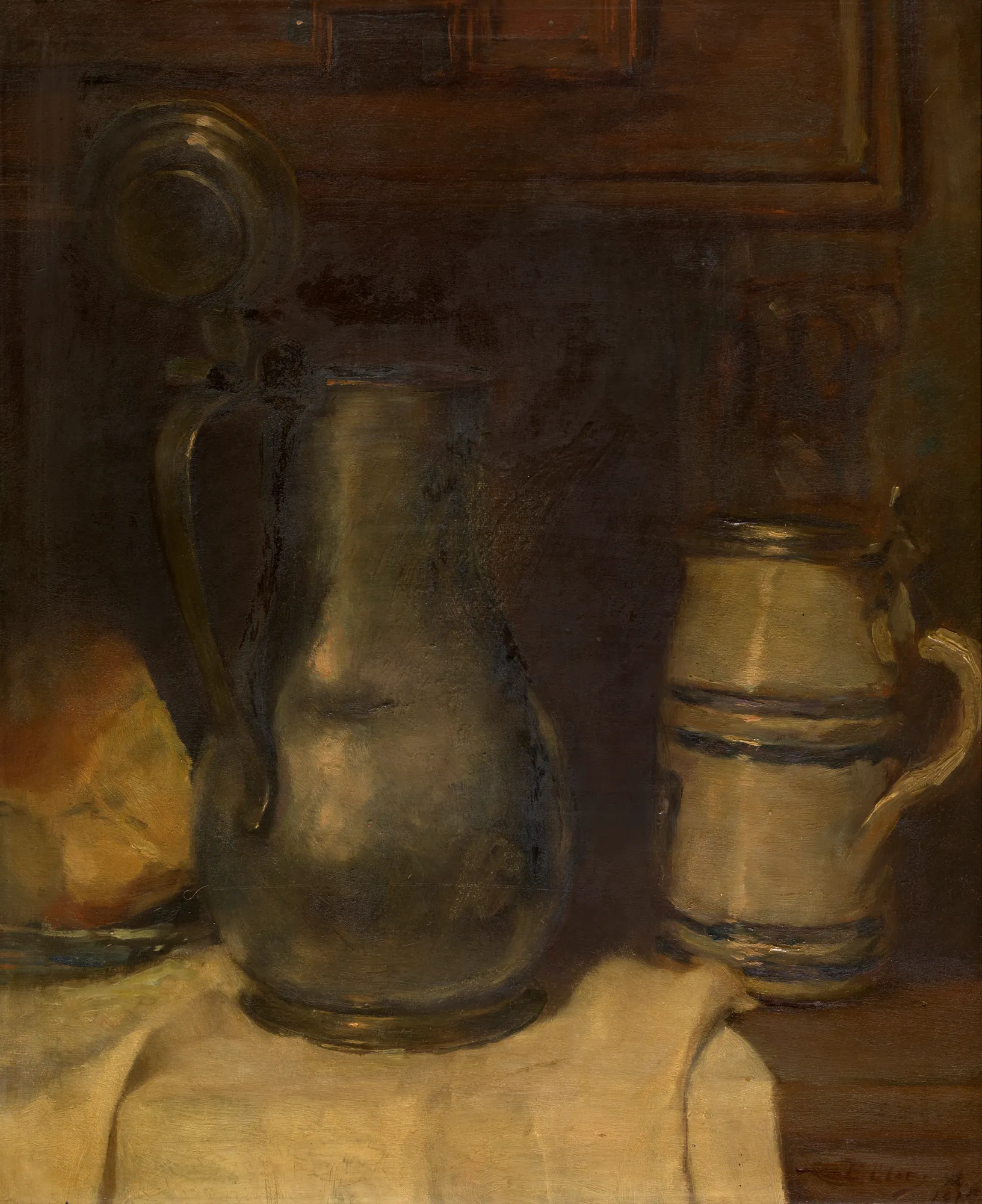 Still Life with Pewter Jar
