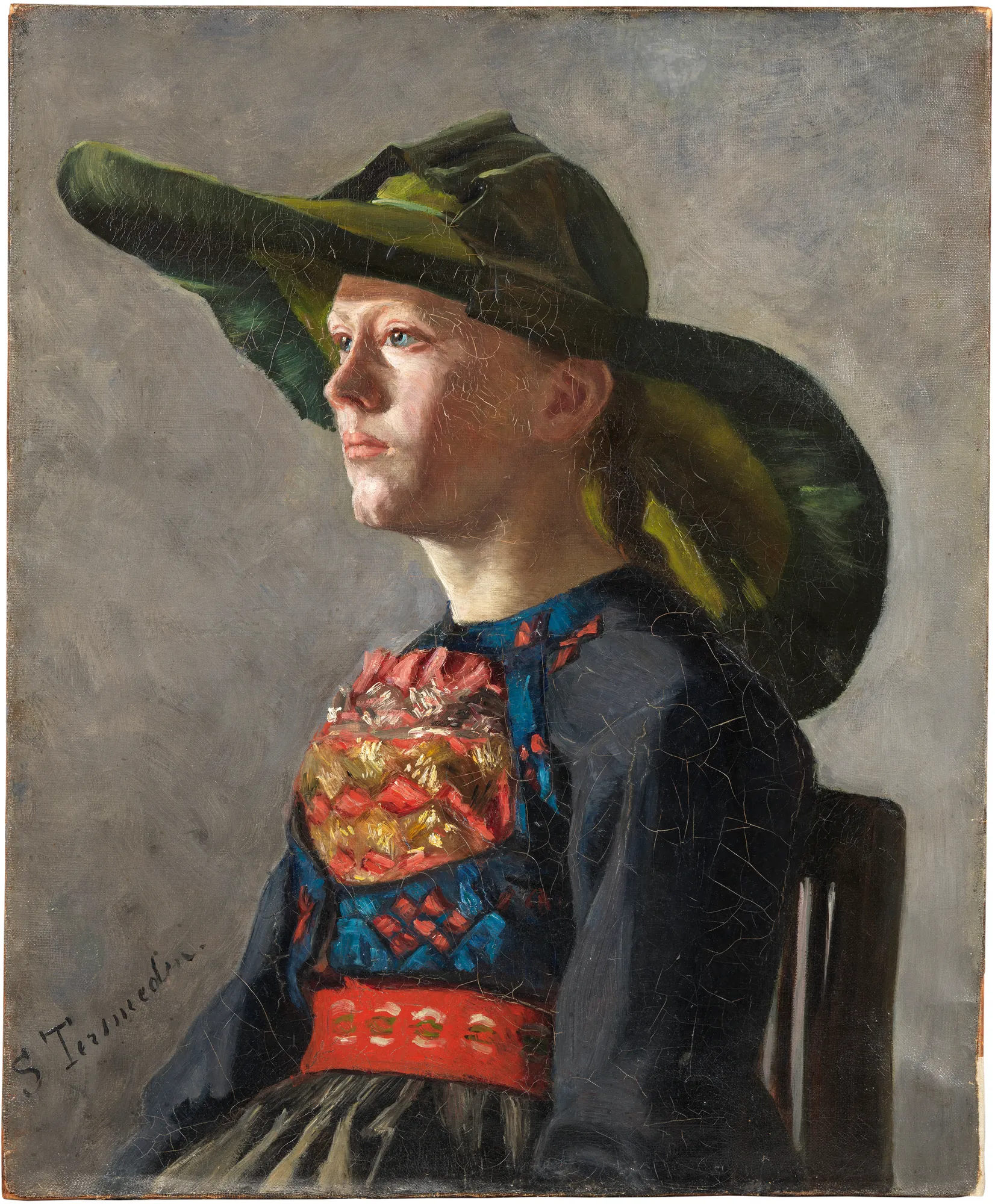 Bavarian Peasant Girl