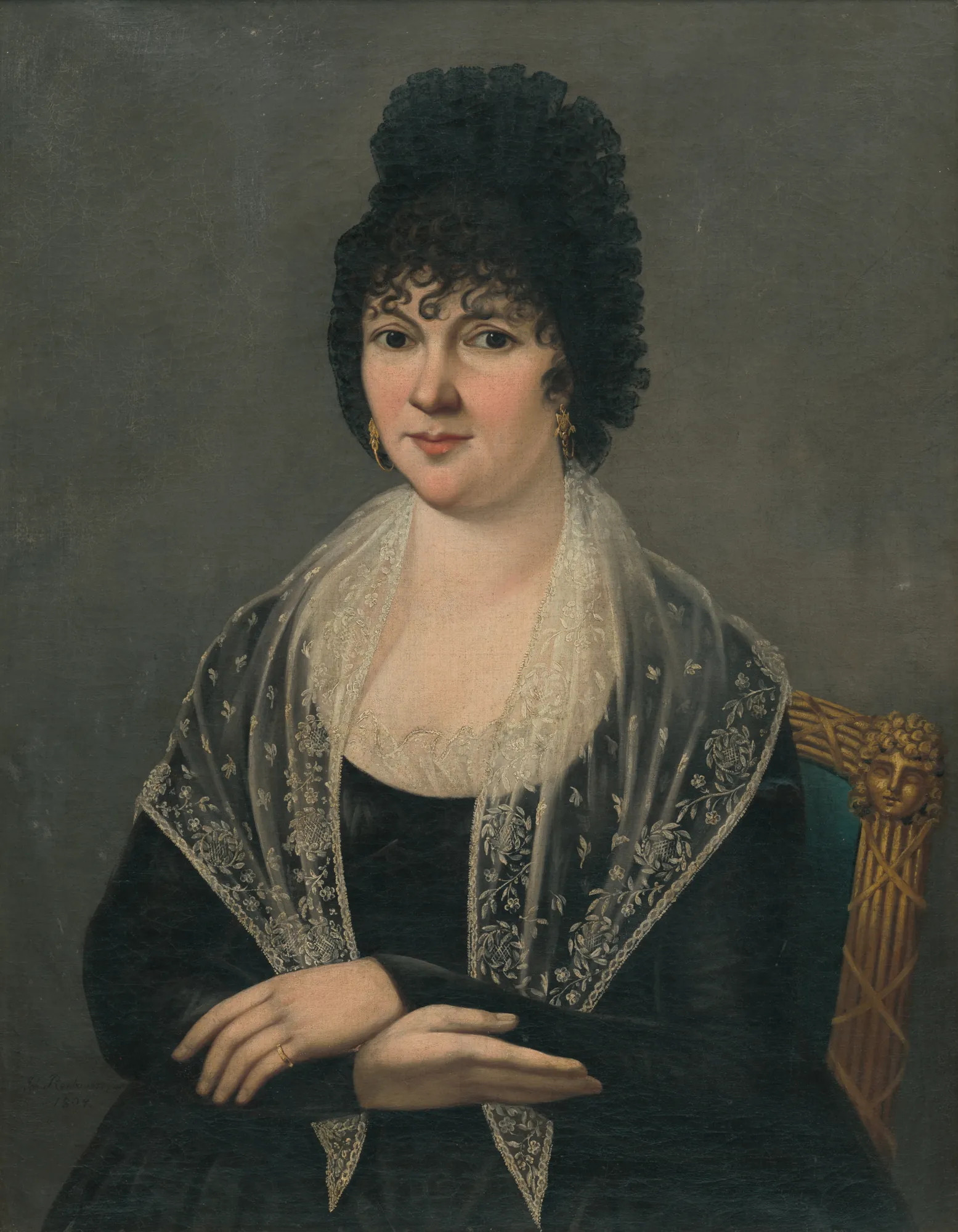 Portrait of a Lady in Black