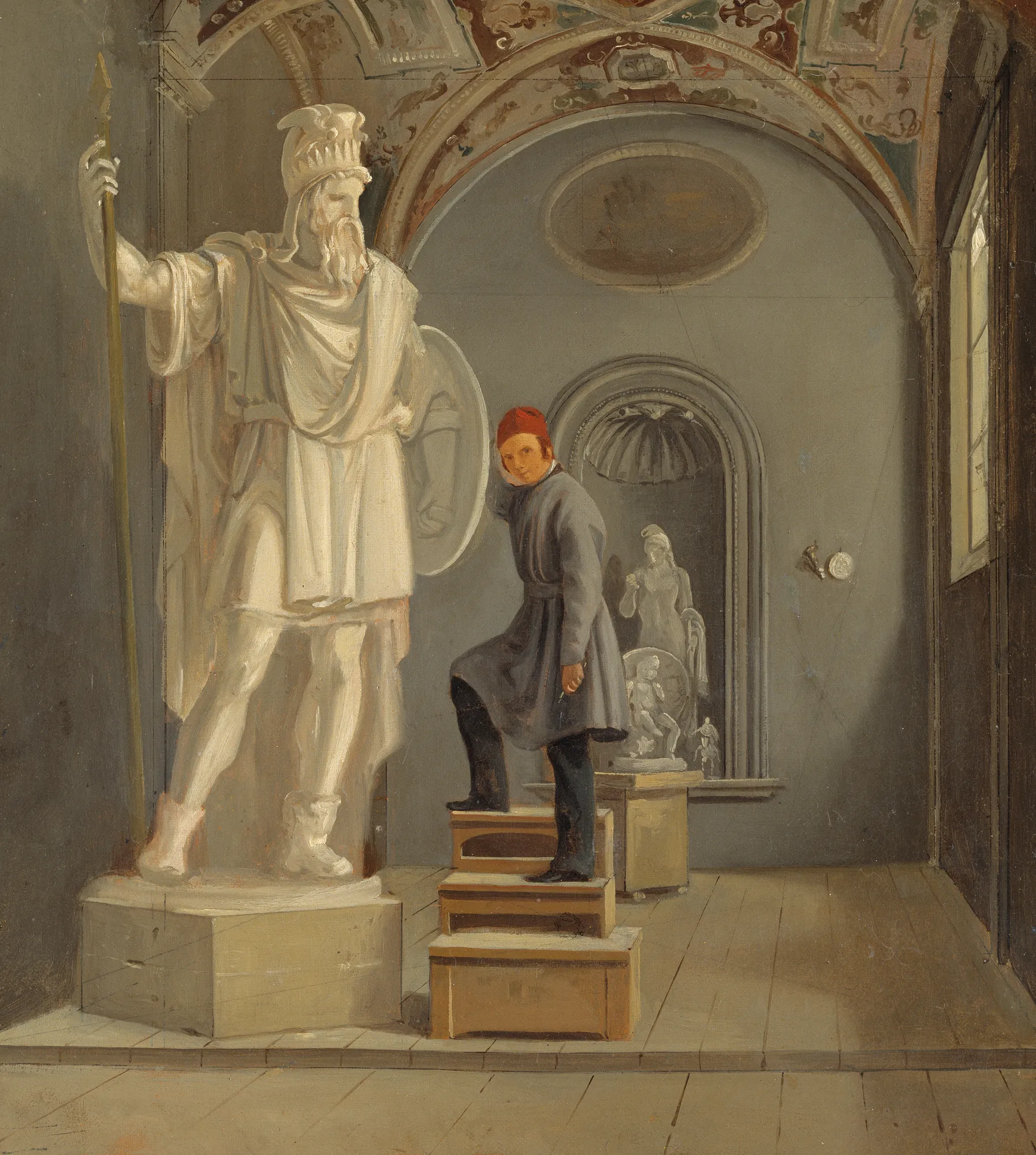 The Sculptor Fogelberg's Studio in Rome