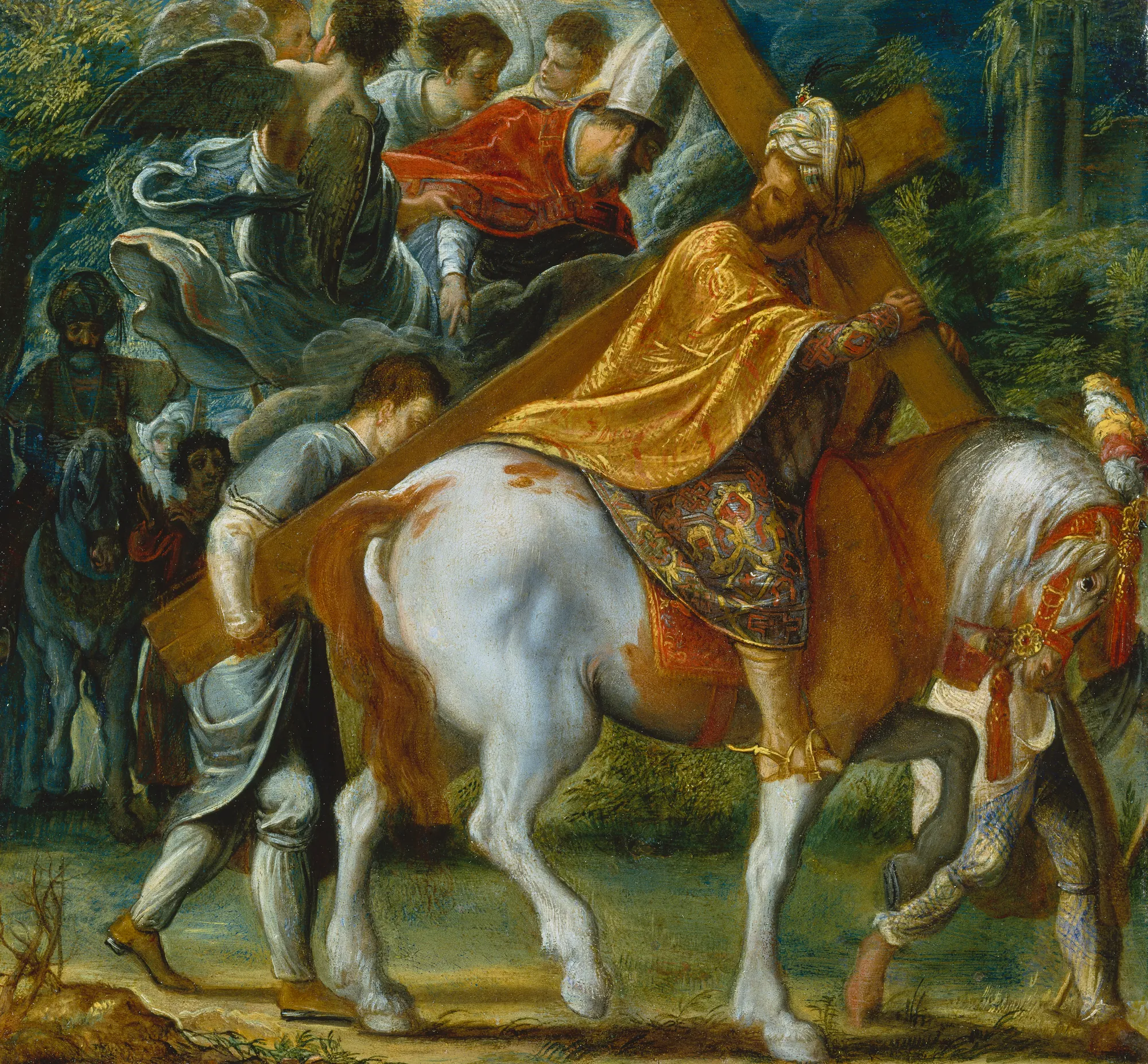 Heraclius on Horseback with the Cross