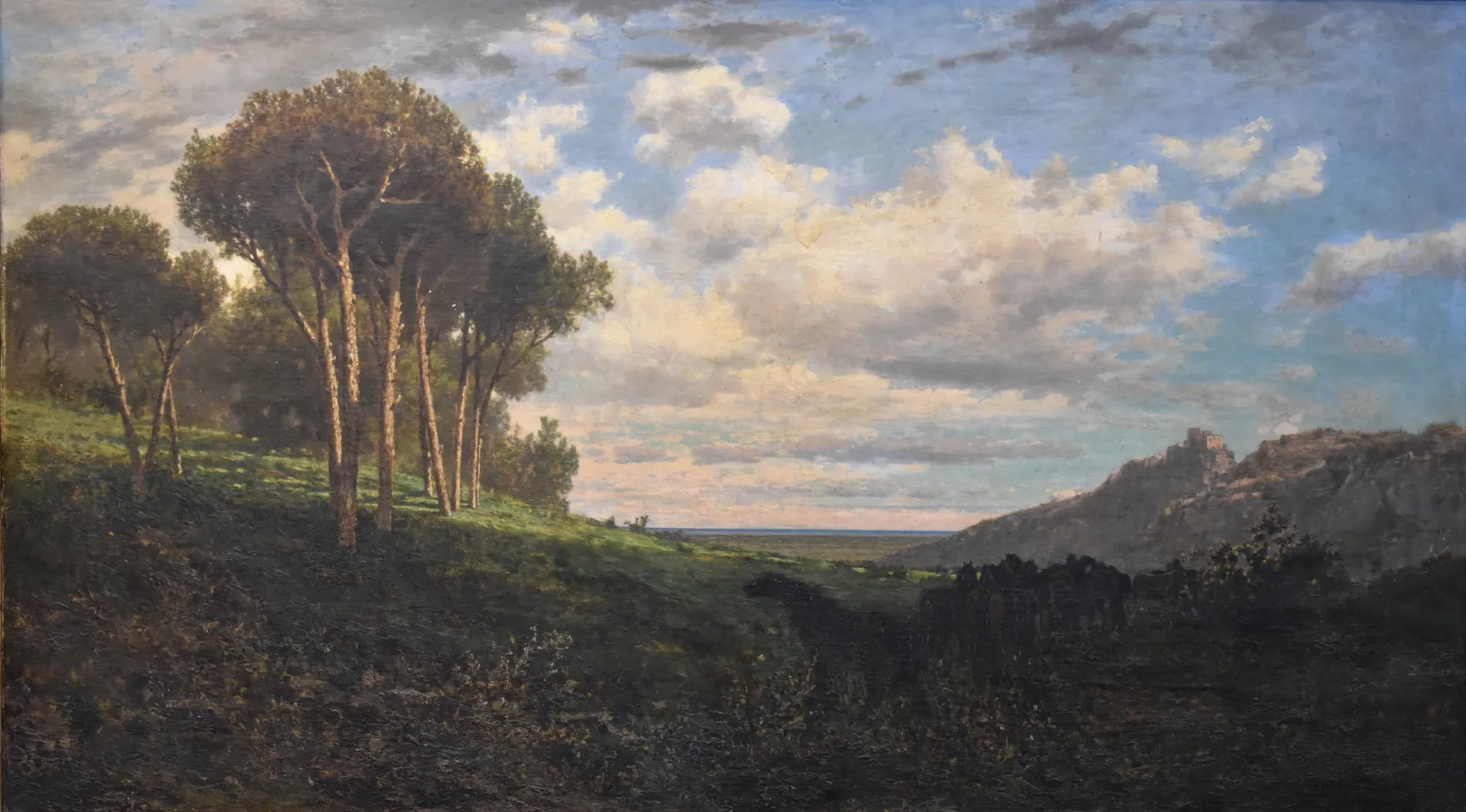 Soleil levant dans les montagnes de la Sabine