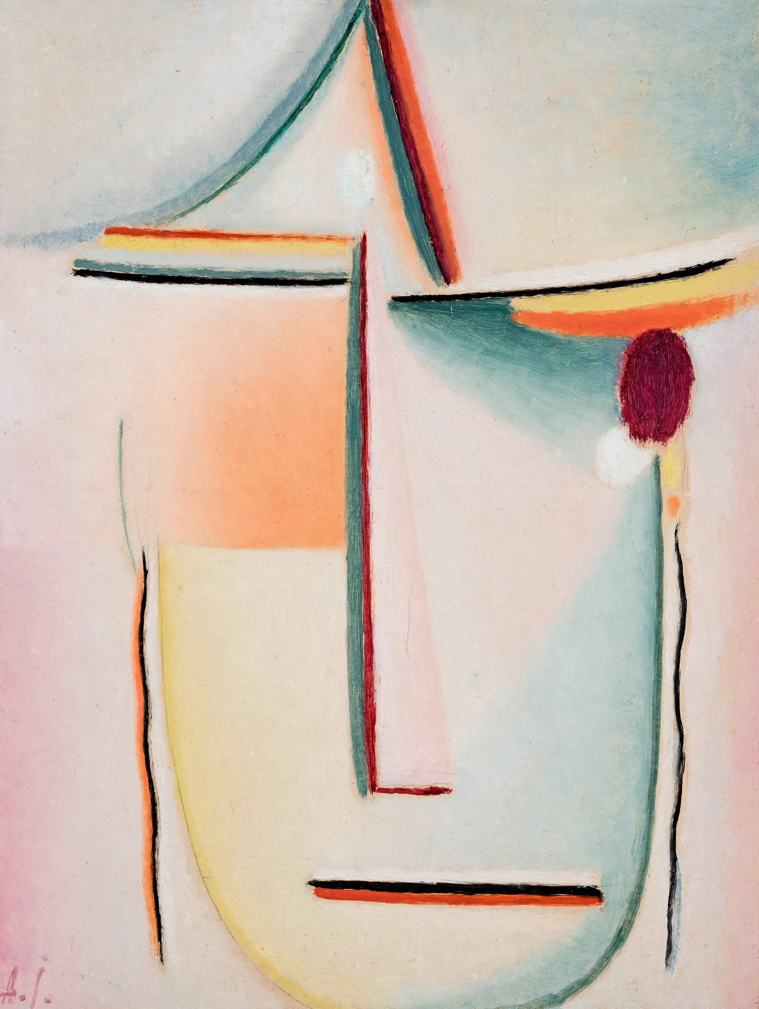 Abstract Head: Fate (N° 5)
