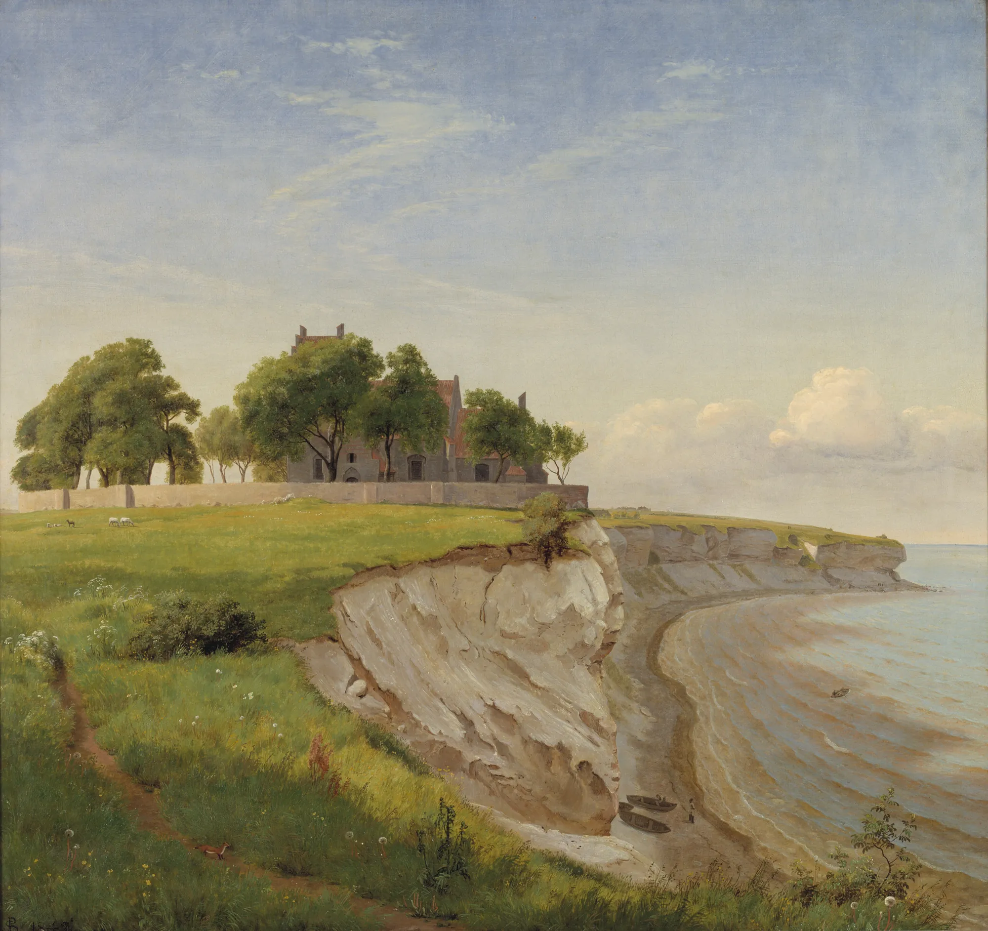 Højerup Church on the Cliffs of Stevns