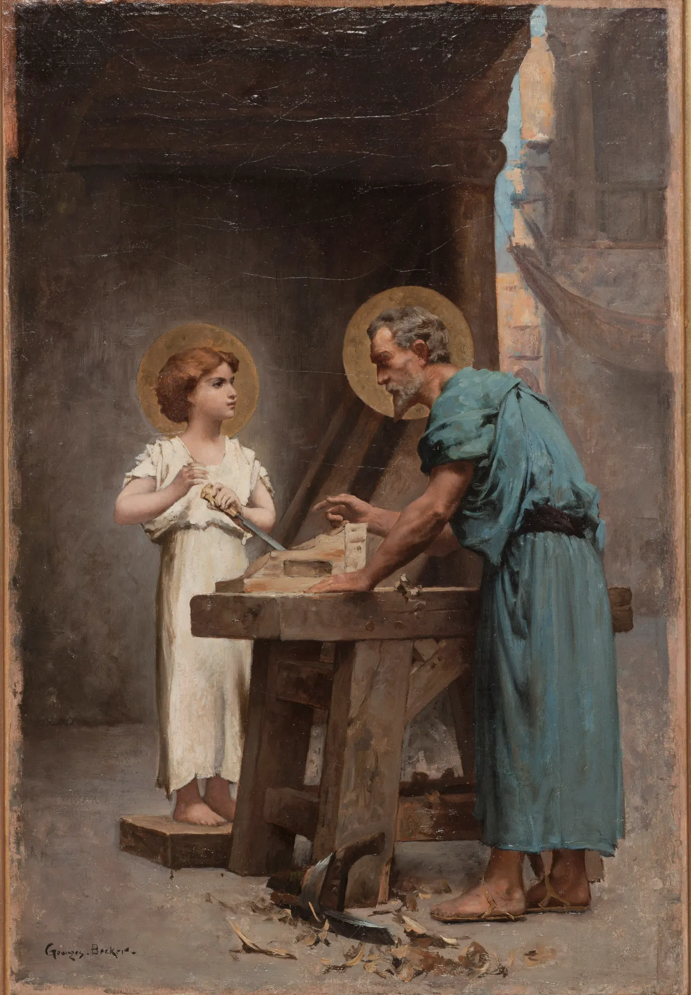 Saint Joseph, Protector of the Childhood of Jesus