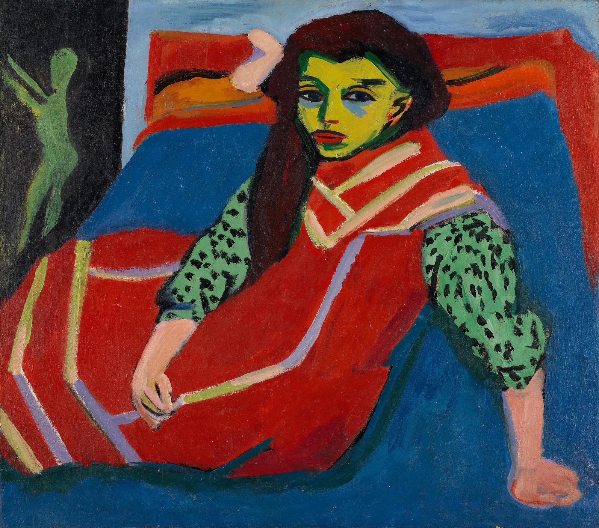 Seated Girl (Fränzi Fehrmann)