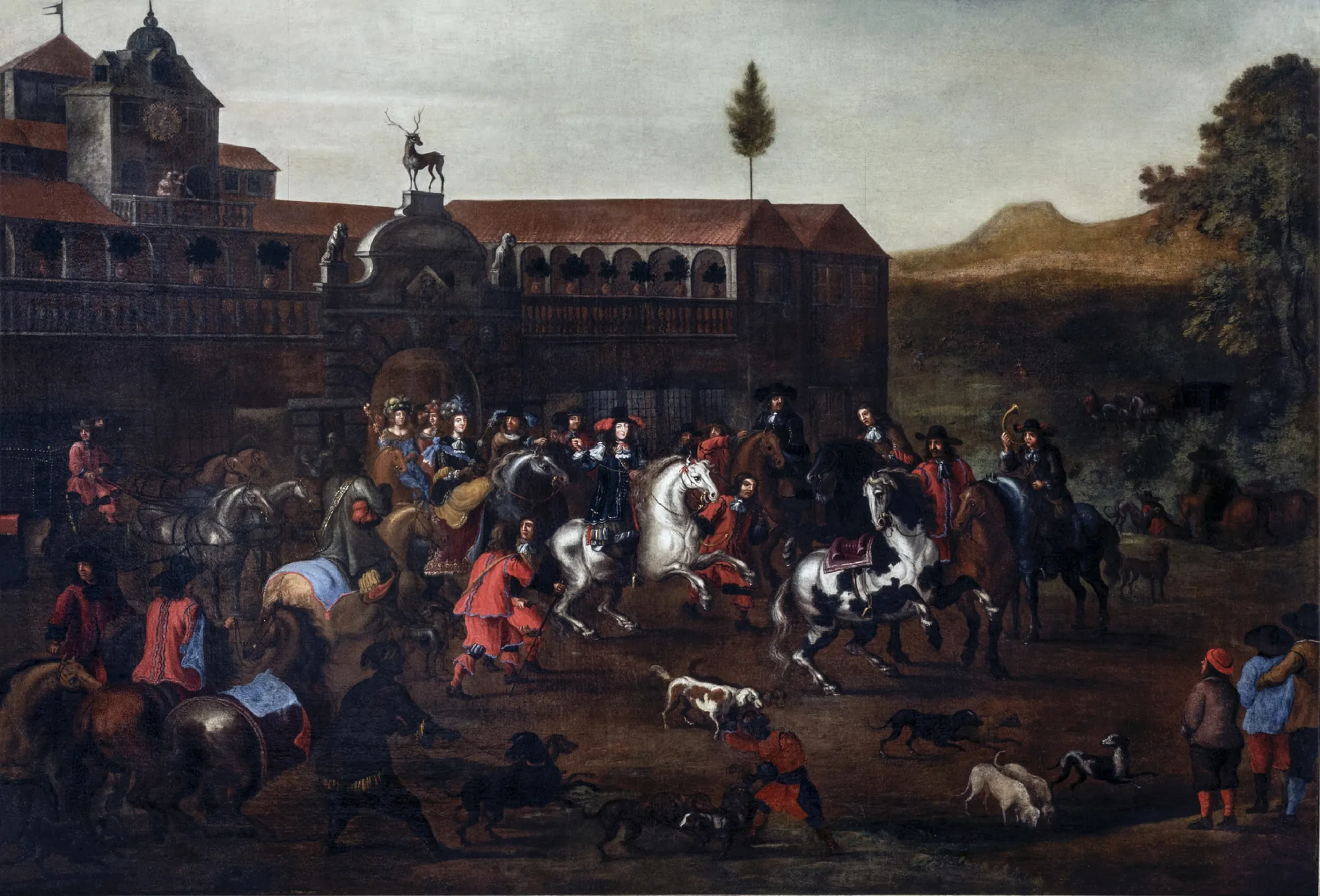 Departure for the Hunt from the Venaria Reale