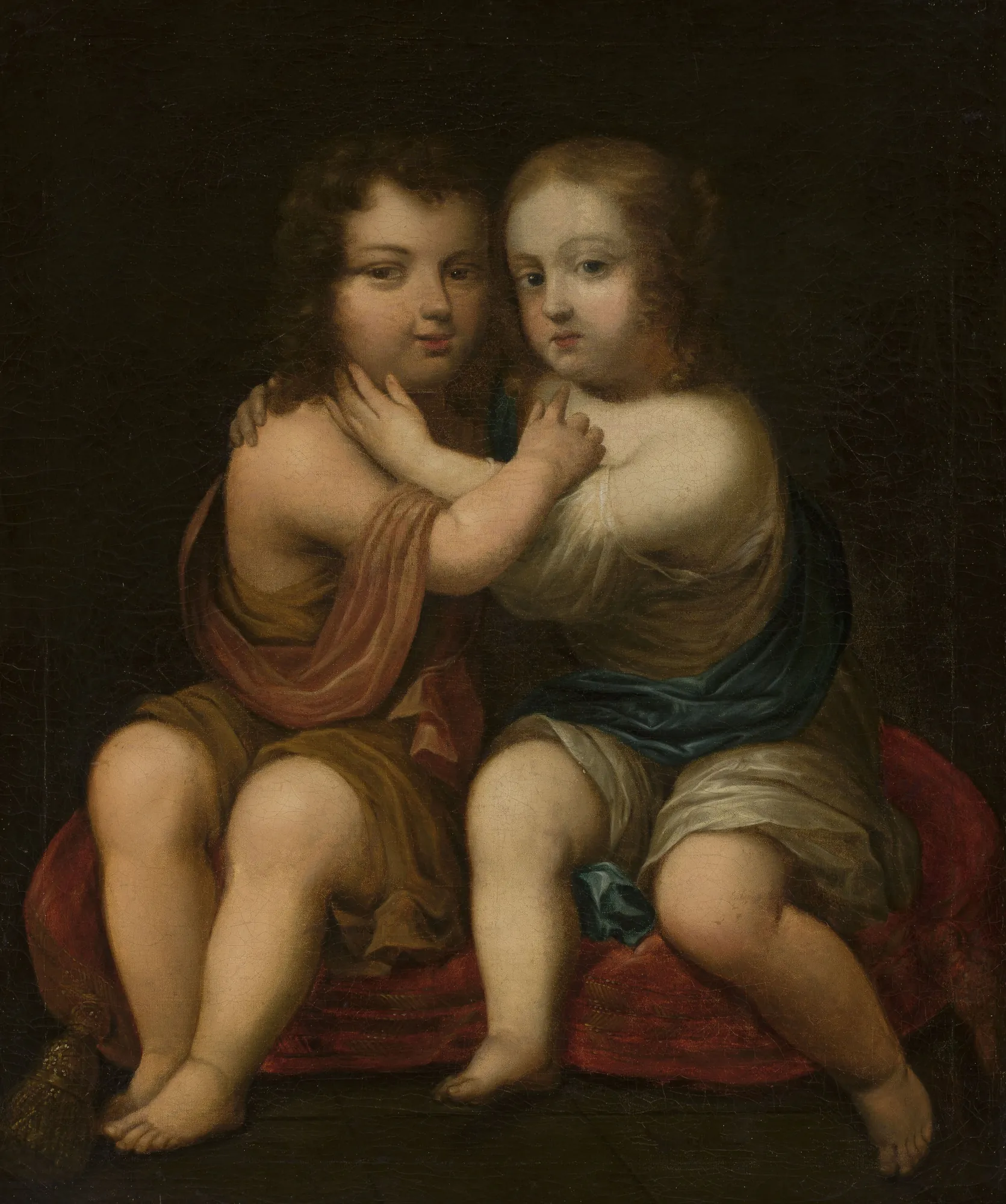 Portrait of Louis XIV and His Milk Sister