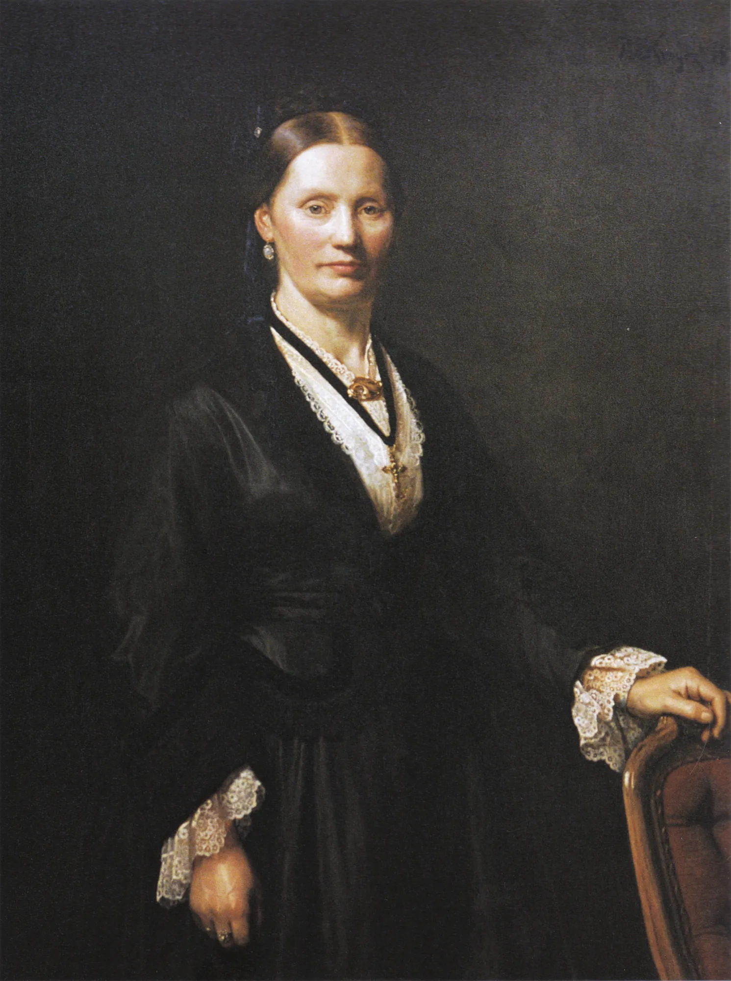Portrait of Bertha Cecilie Krøyer