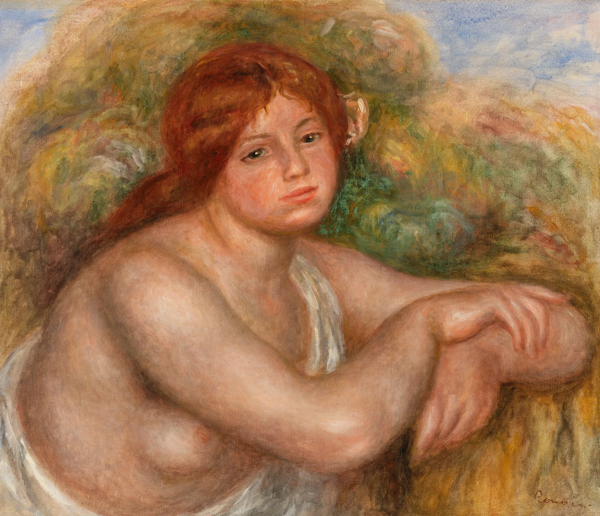 Nude Study, Bust of a Woman (Étude de nu, buste de femme)