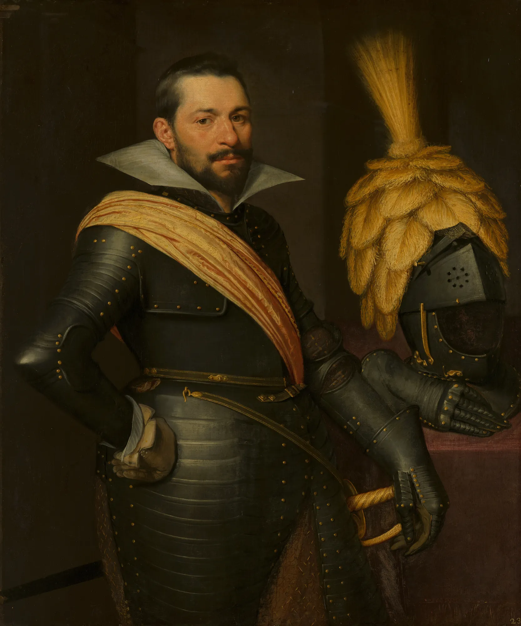 Portrait of an Officer, possibly Gaspard de Coligny