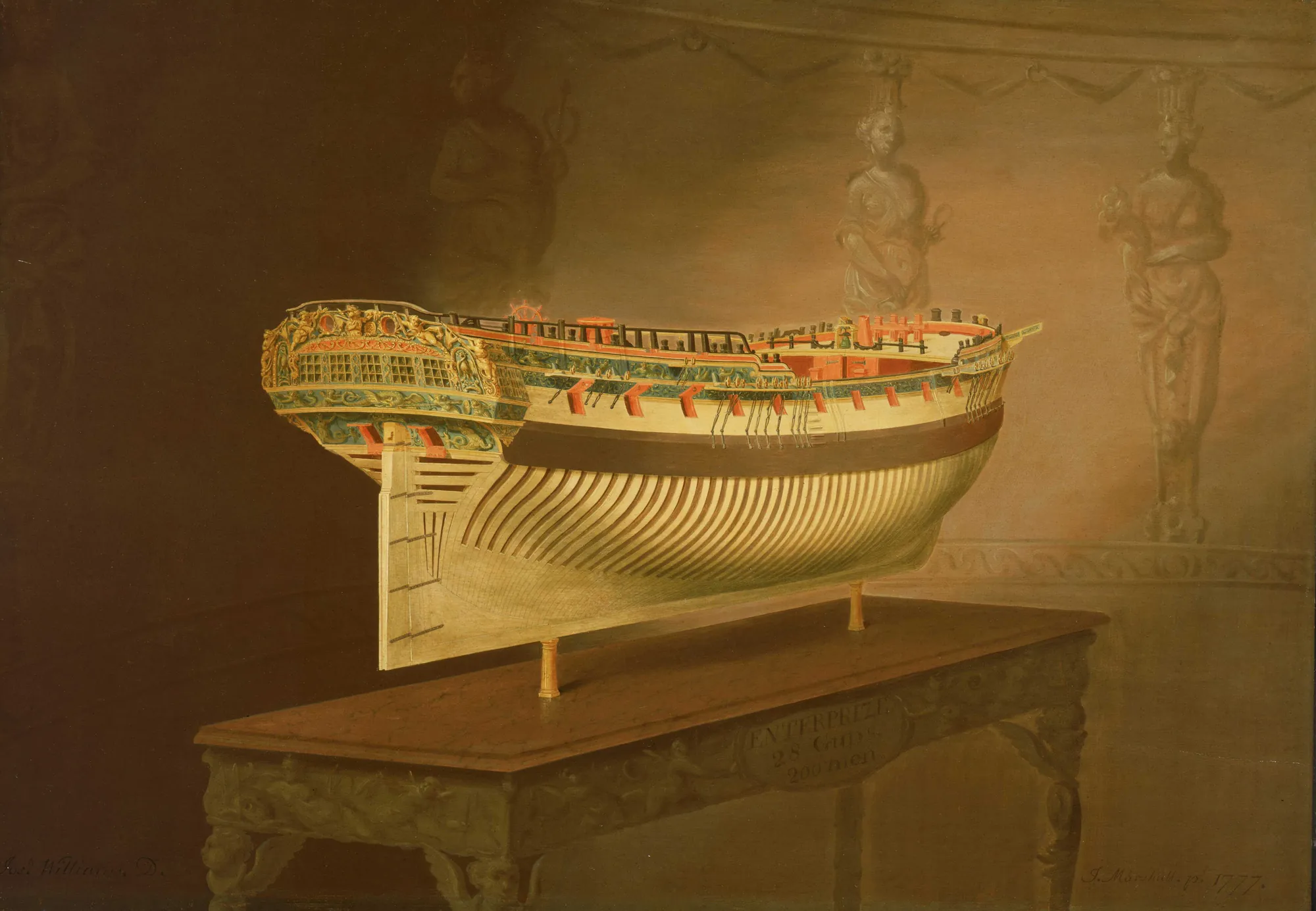 A Model of HMS 'Enterprise'