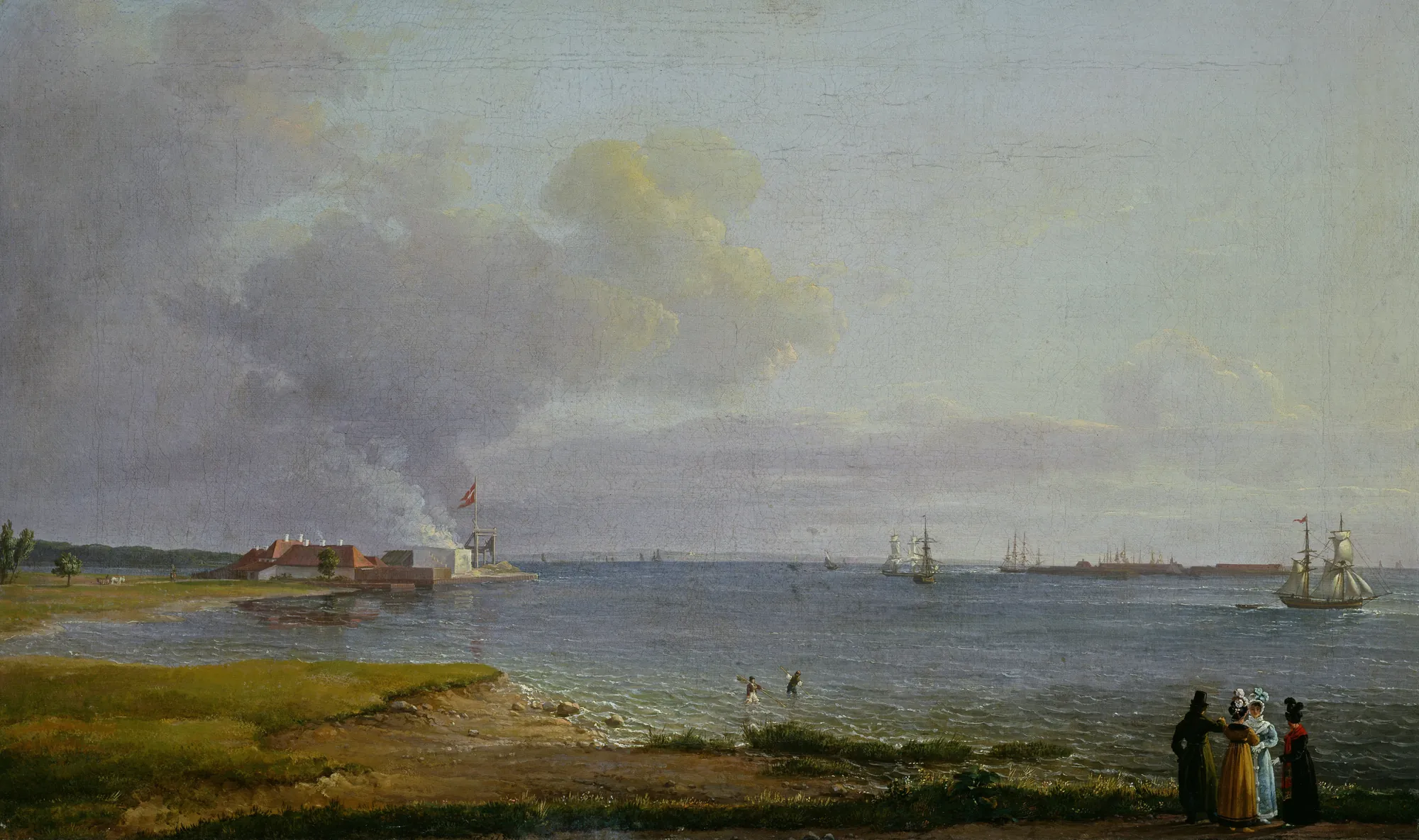 View over Øresund near the Lime Works