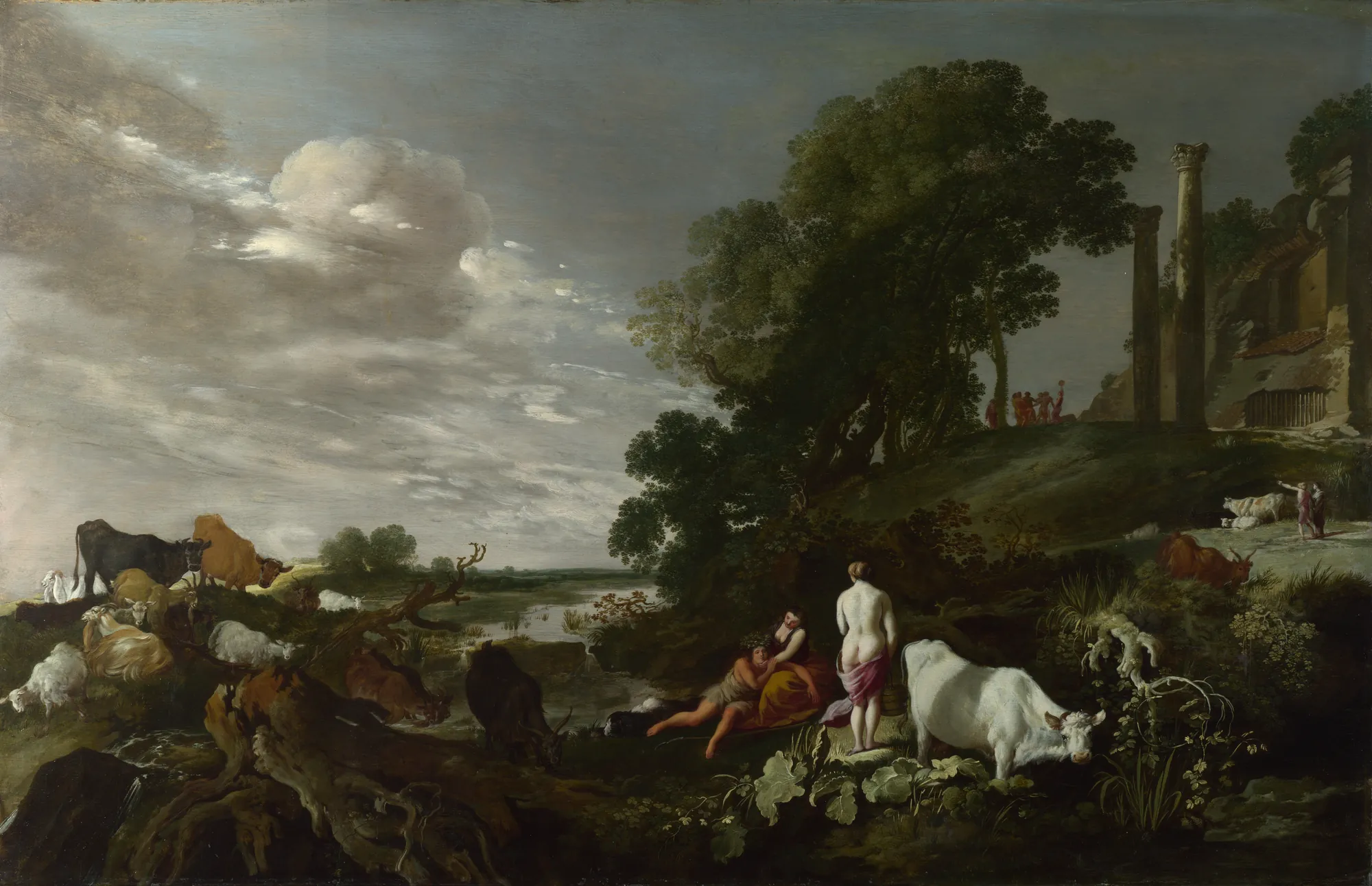Landscape with Mythological Figures