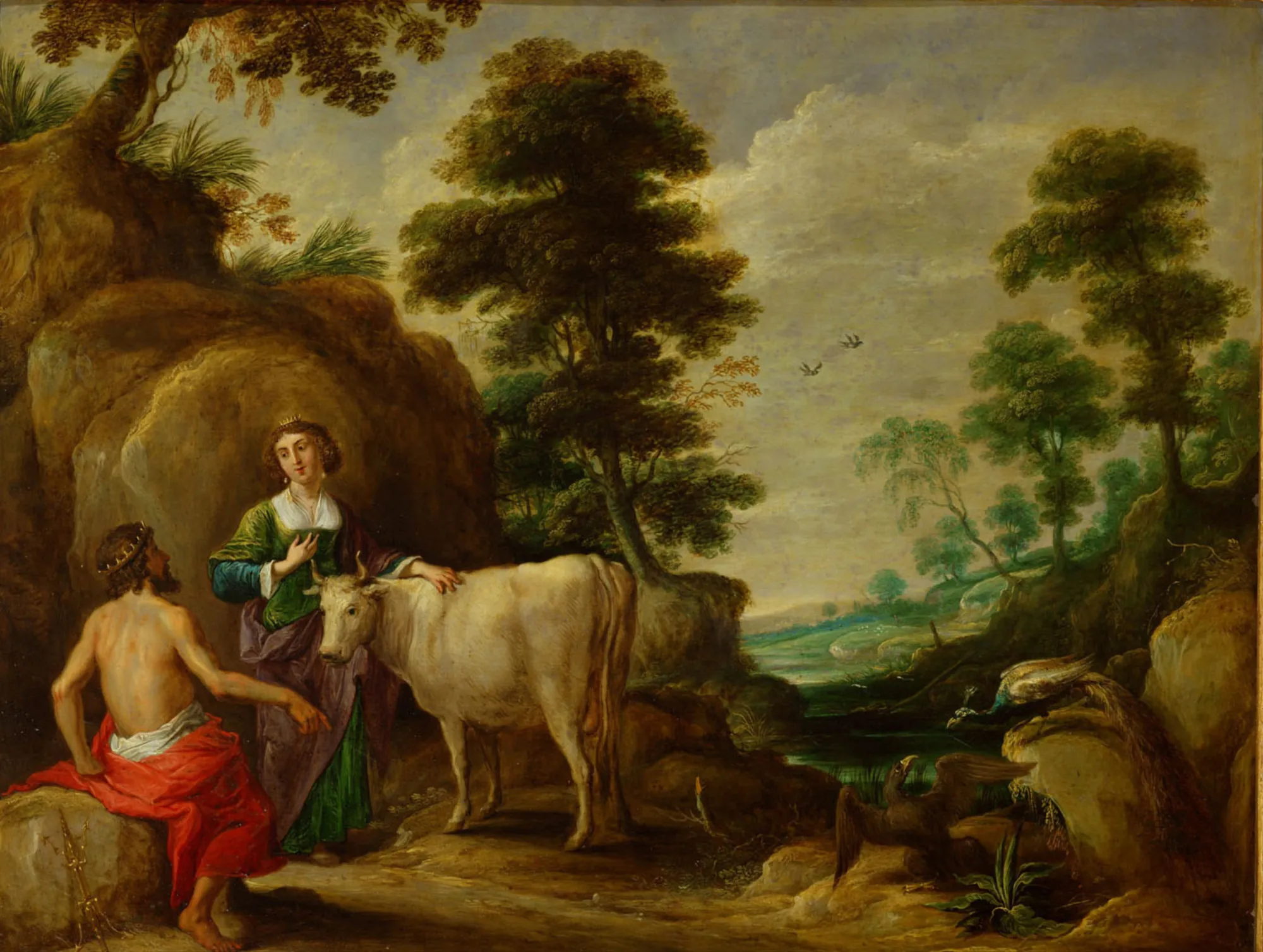 Jupiter Handing Io to Juno
