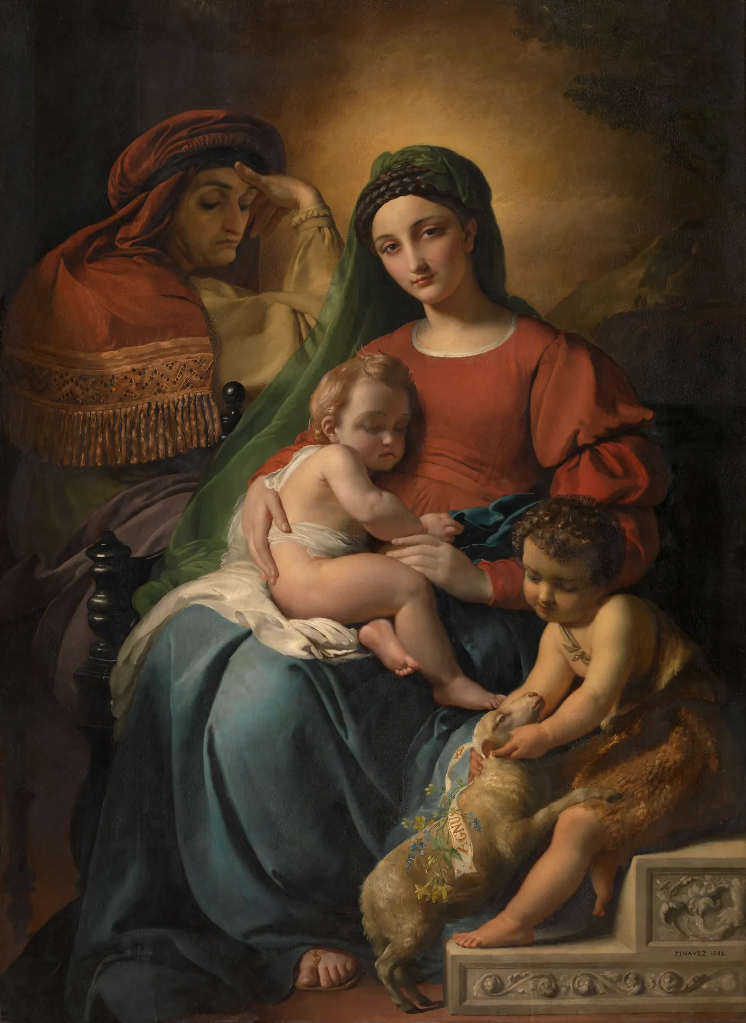Holy Family with the Infant Saint John the Baptist