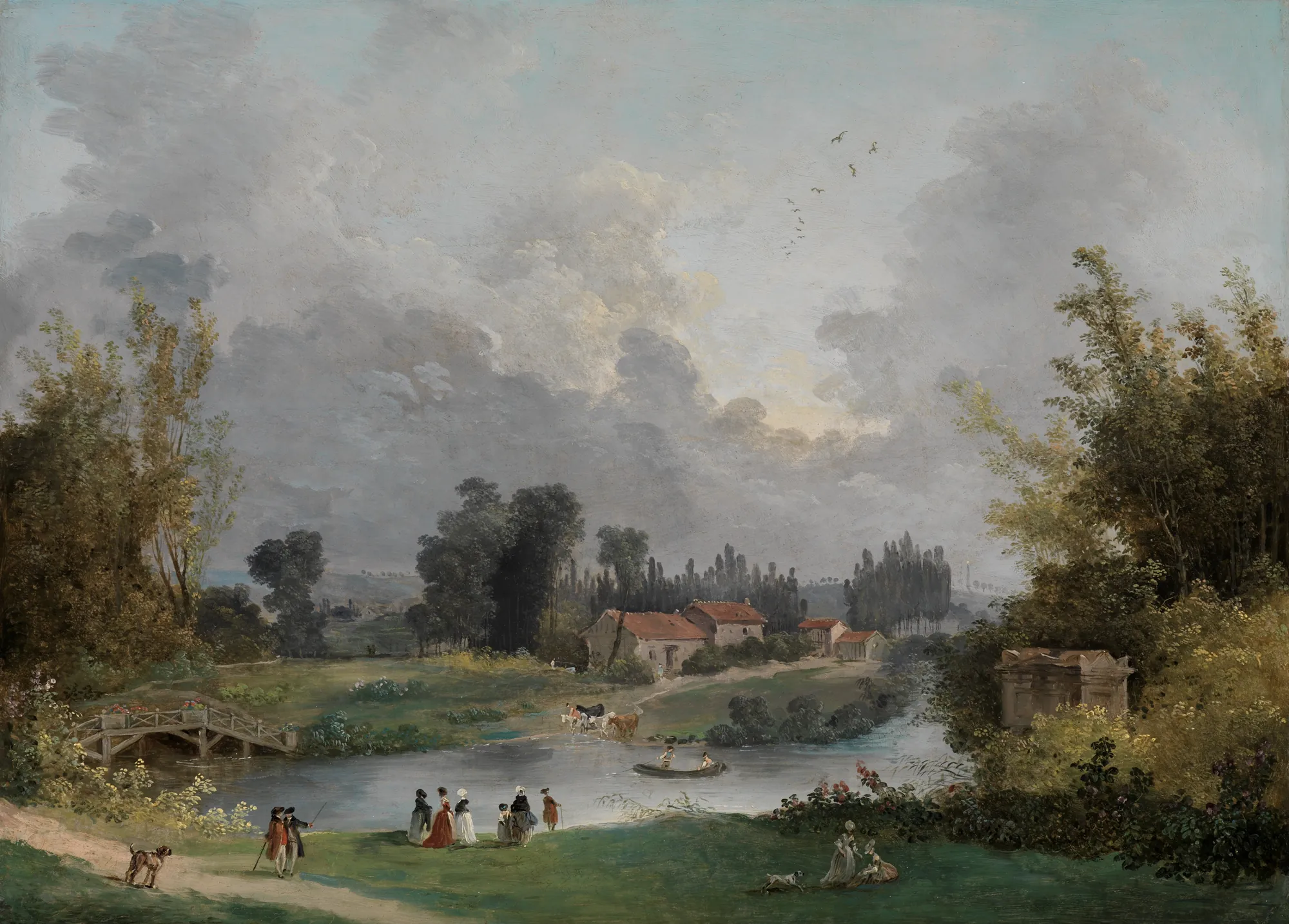 Park Landscape (The Garden of Mauperthuis)
