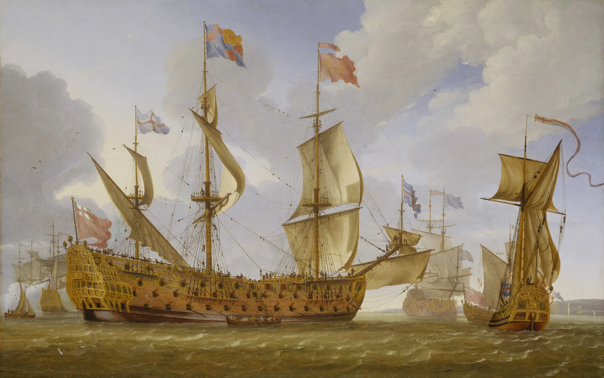 The 'Royal Prince' Before the Wind