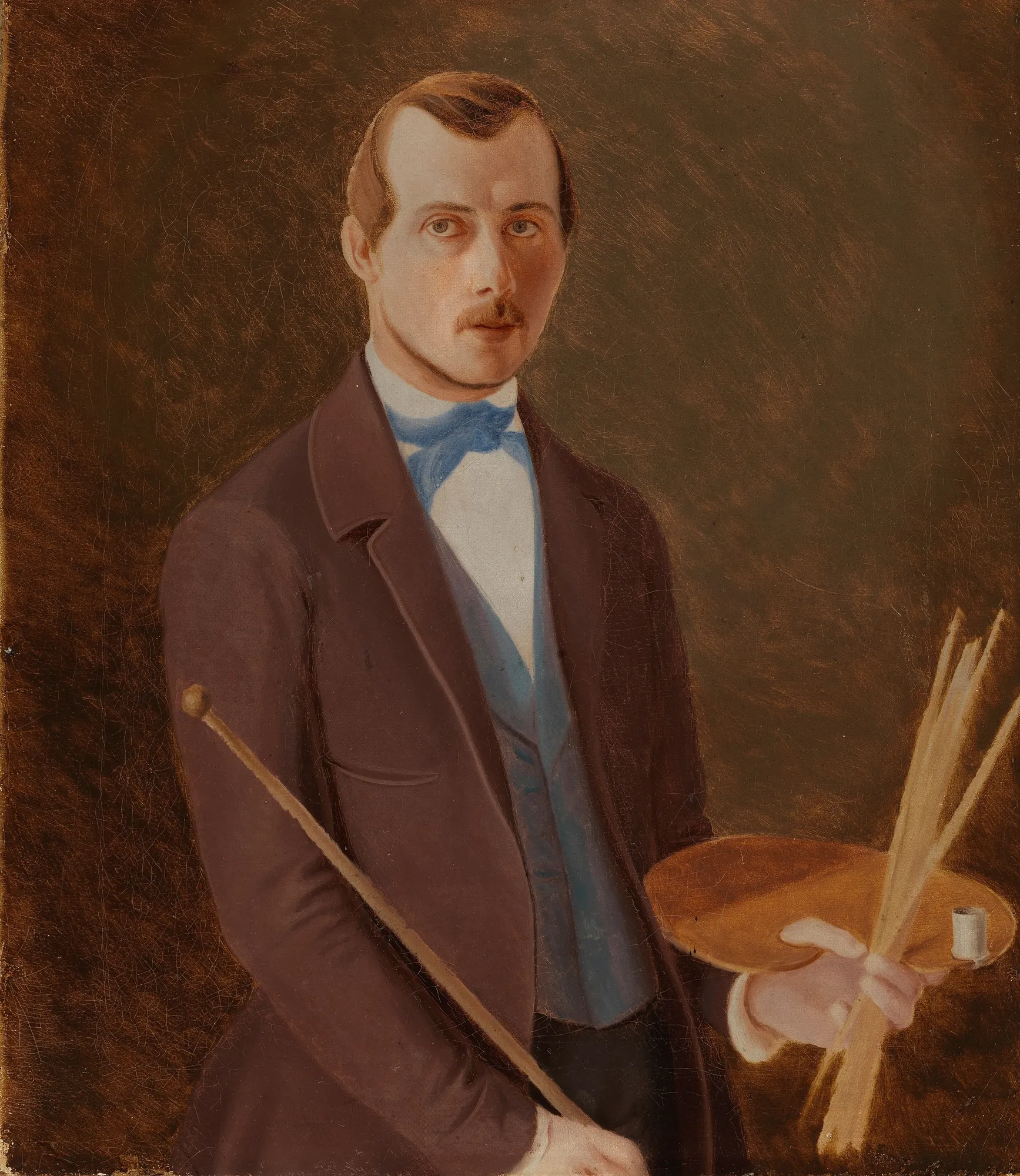 Self-Portrait with Palette