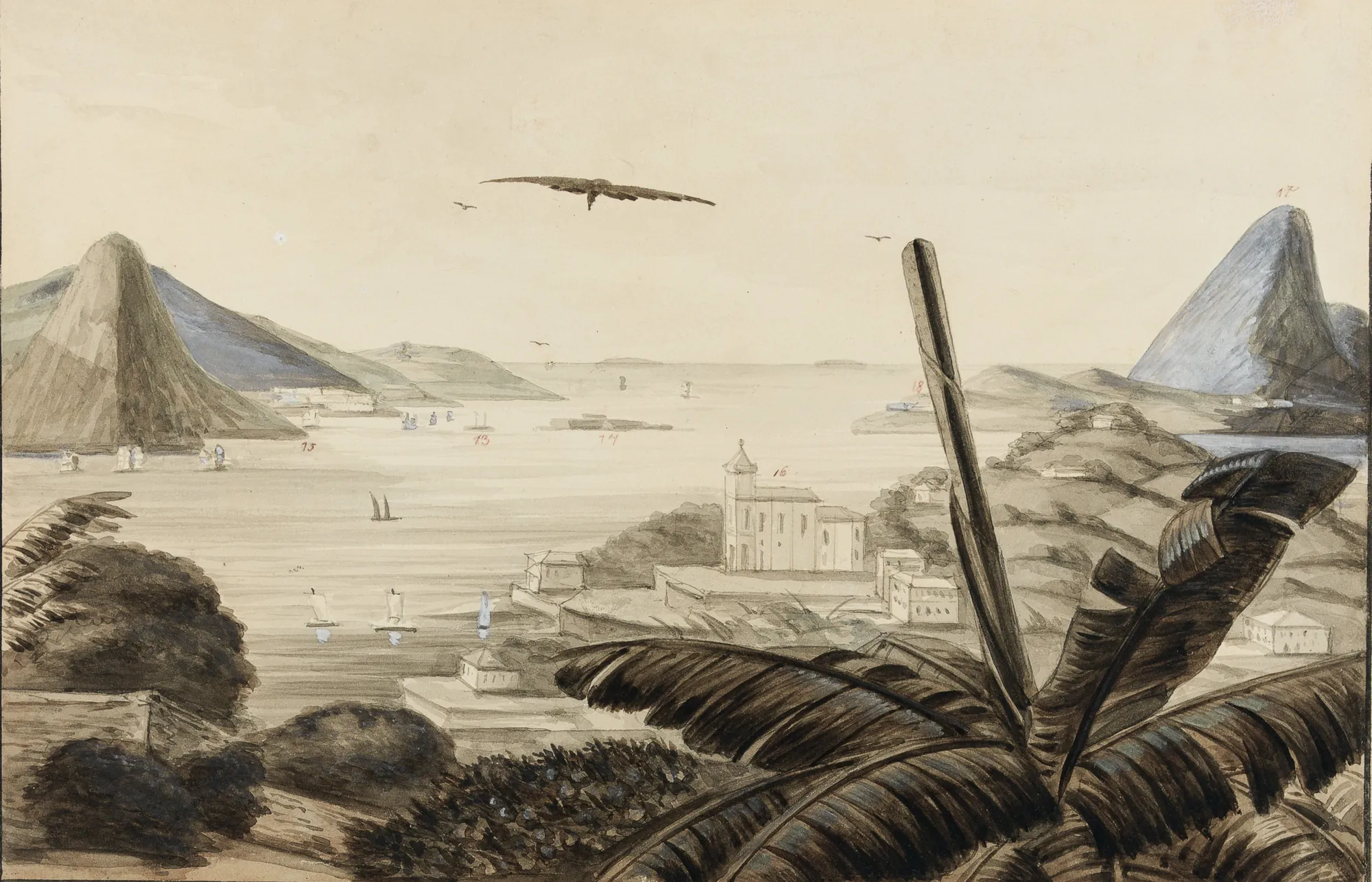 Panorama of the Bay of Rio de Janeiro