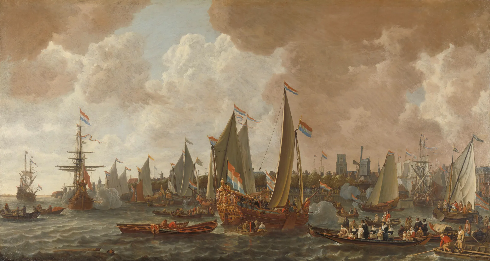 The Arrival of King Charles II in Rotterdam, 24 May 1660