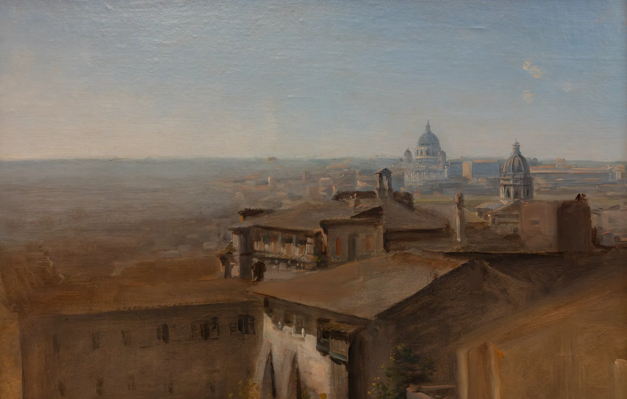 View of St. Peter's from the Villa Malta