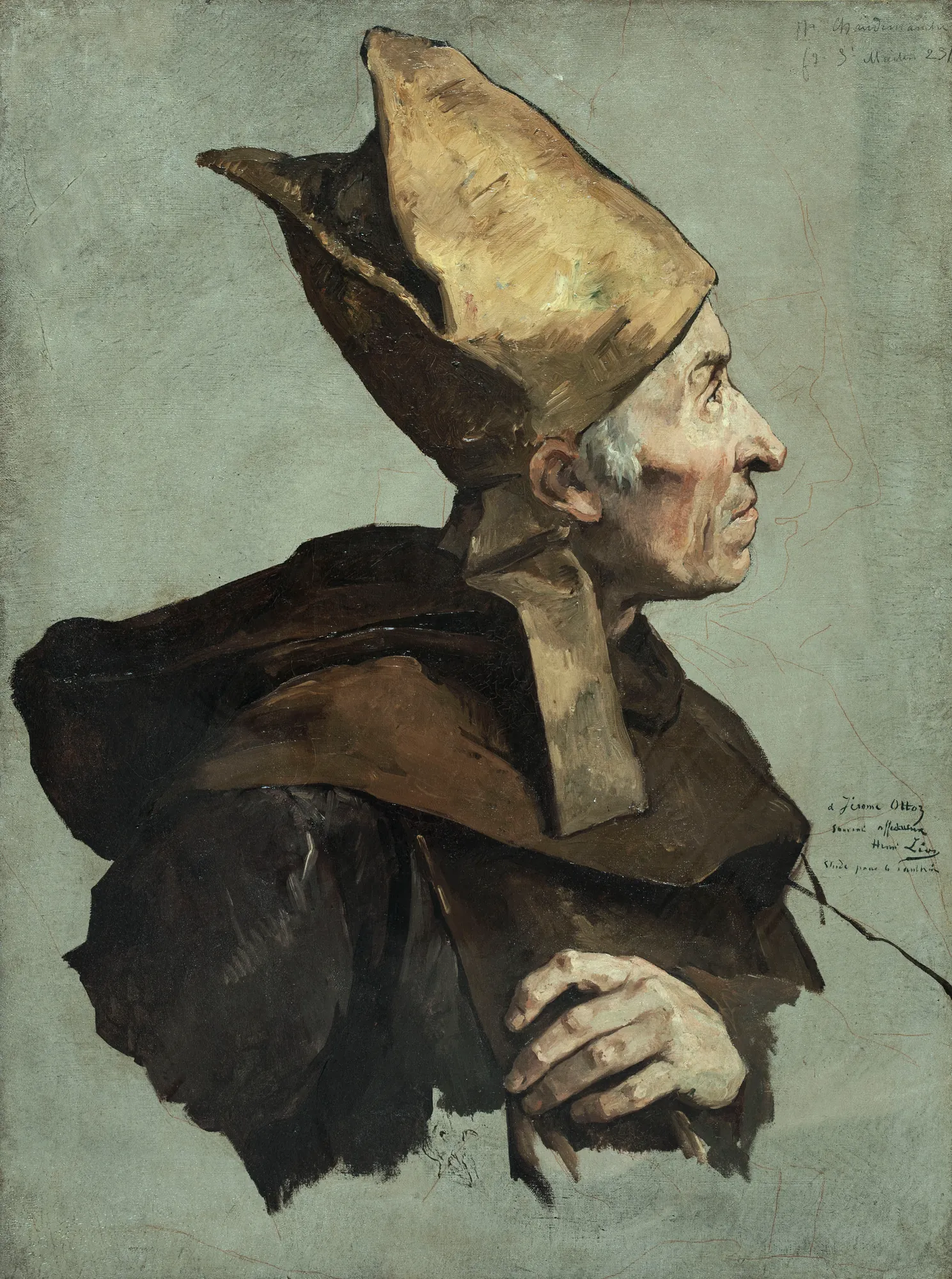 Study of a Bishop for the Panthéon