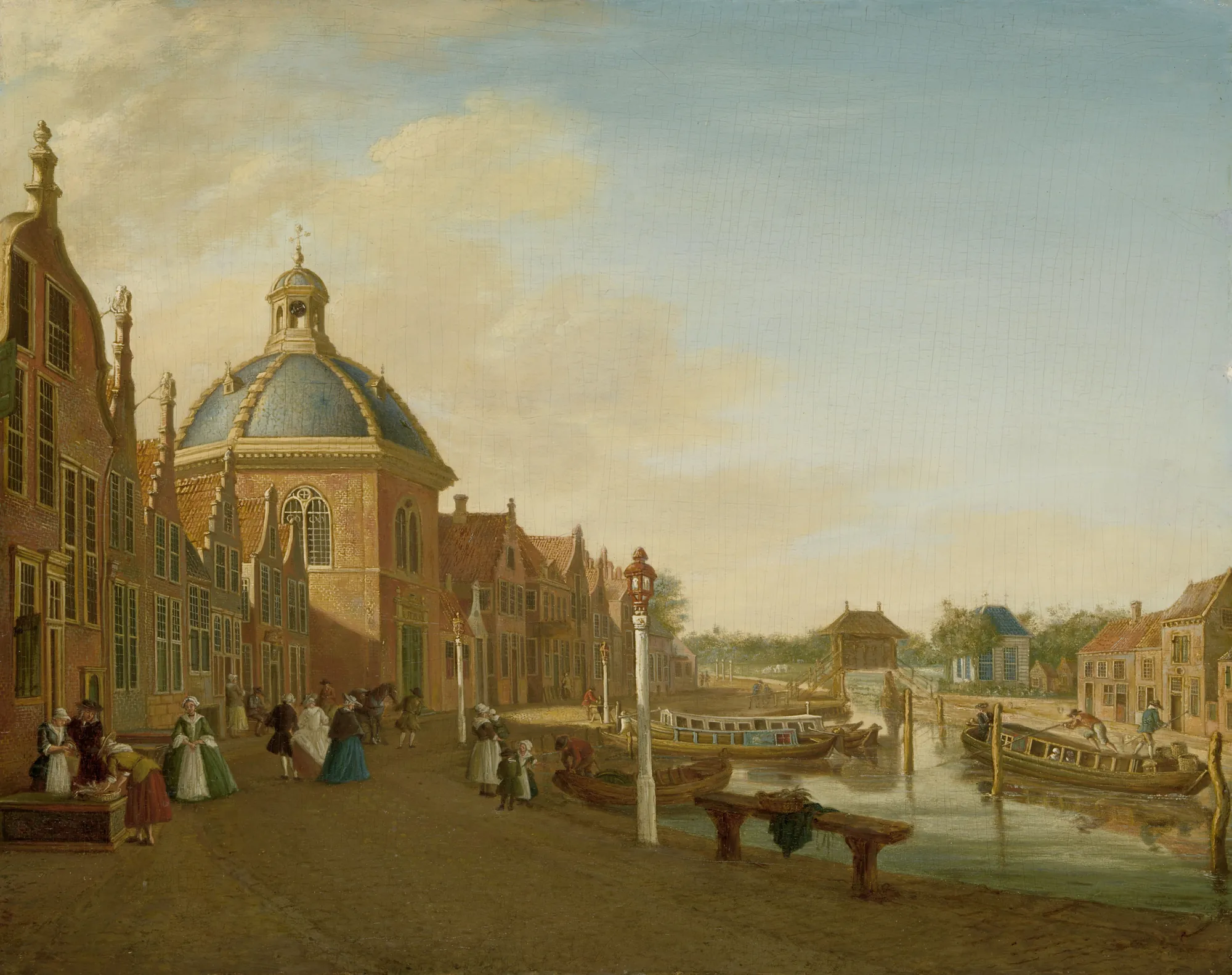 The Docking Basin in the Barge Canal, Leidschendam