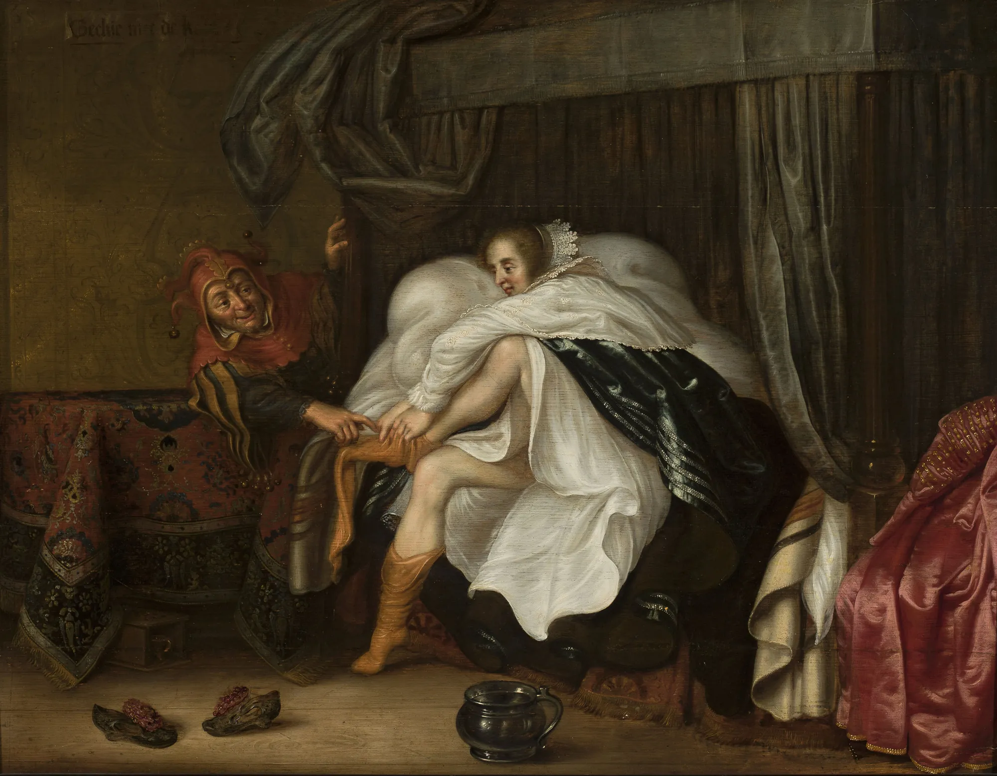 Woman and a Jester