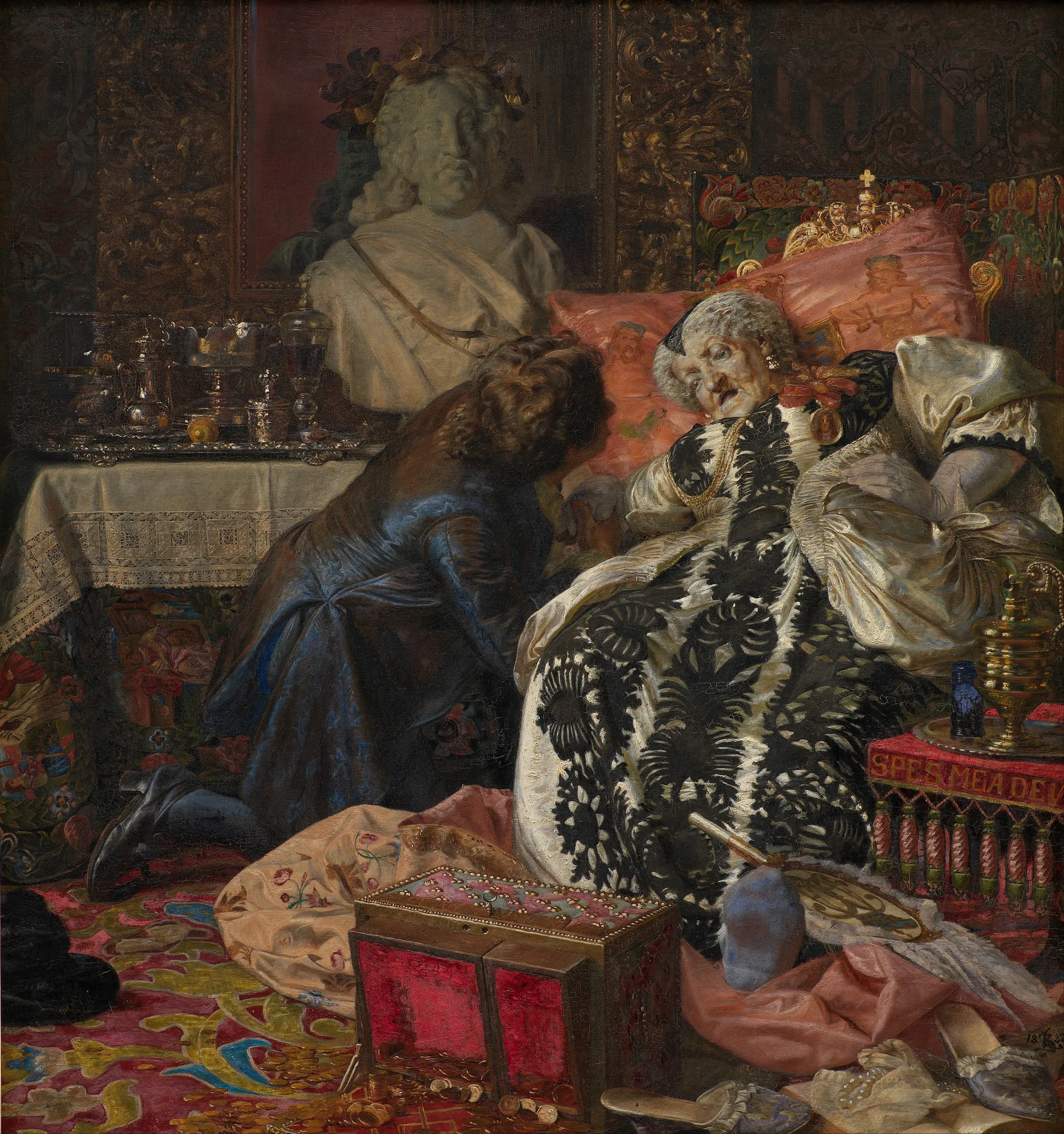 The Death of Queen Sophie Amalie