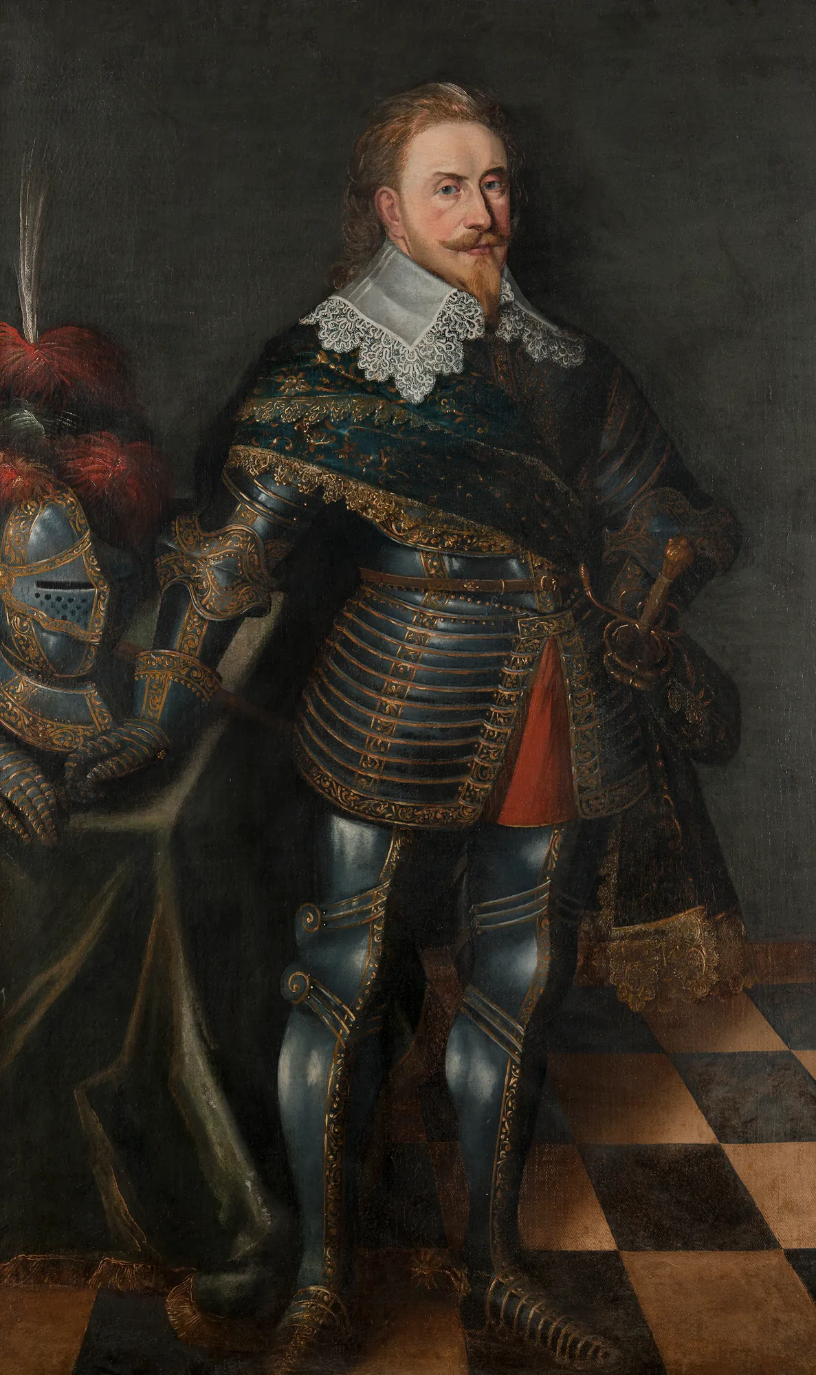 Portrait of King Gustavus Adolphus of Sweden