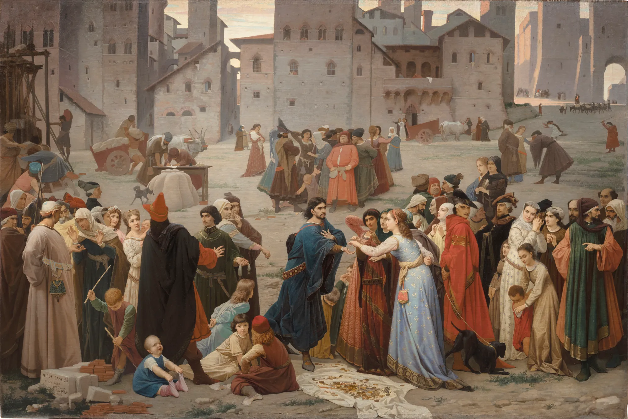 Provenzan Salvani in Piazza del Campo