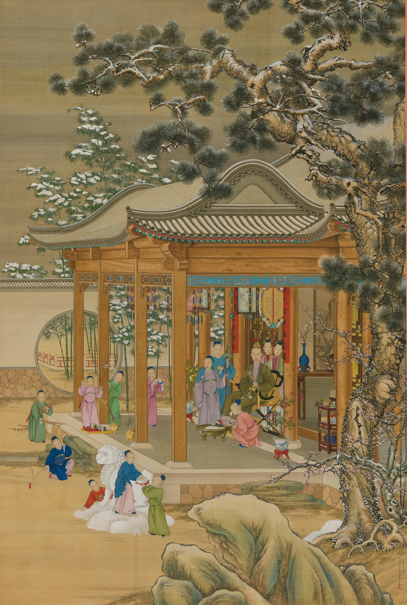 The Qianlong Emperor’s Enjoyment in the Snow