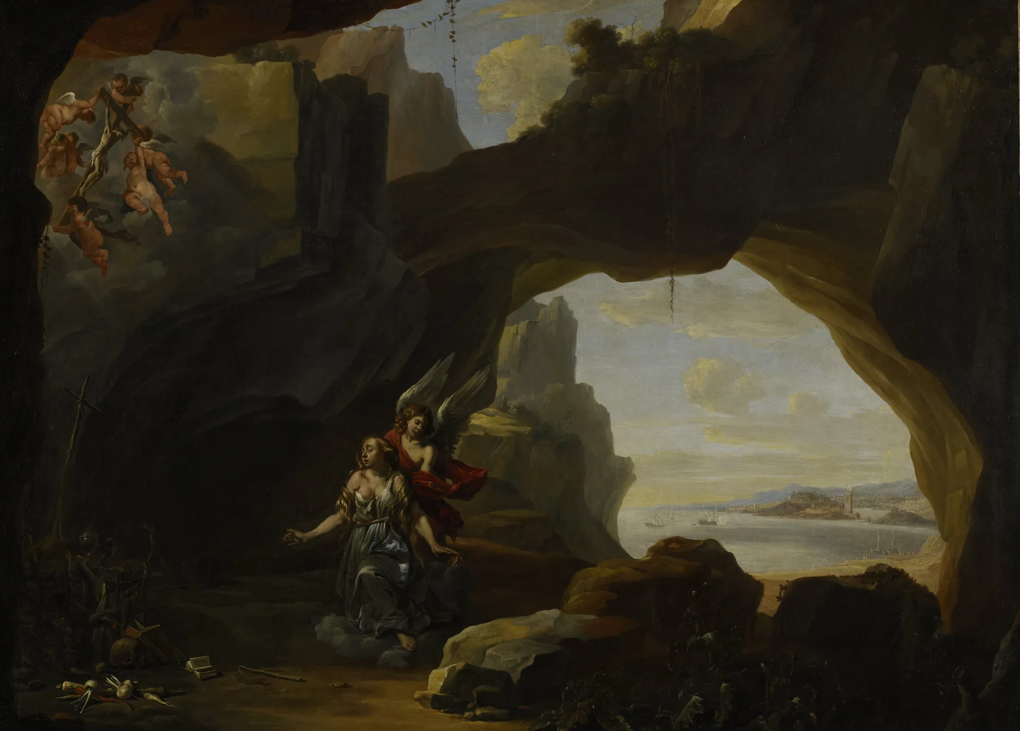 The Magdalen in a Cave