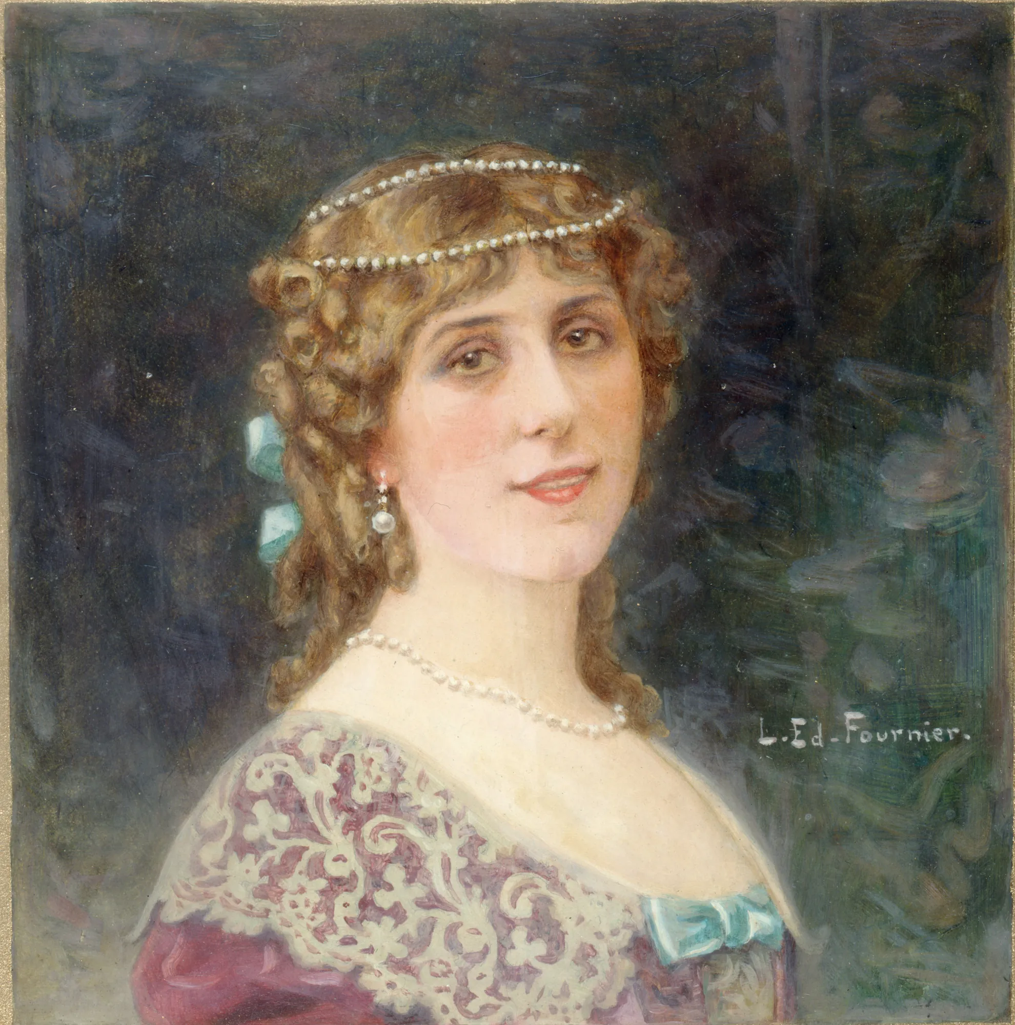 Portrait of Gabrielle Robinne as Elmire in Tartuffe