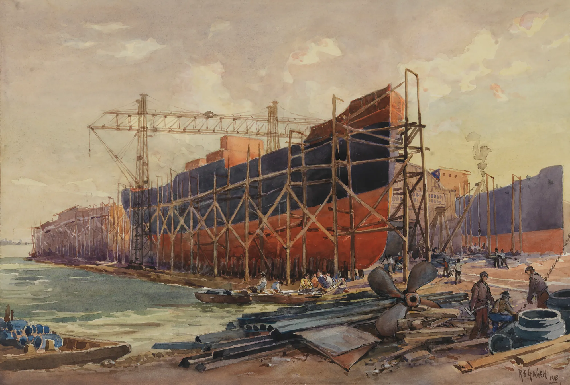 Shipbuilding, Polson's Yard