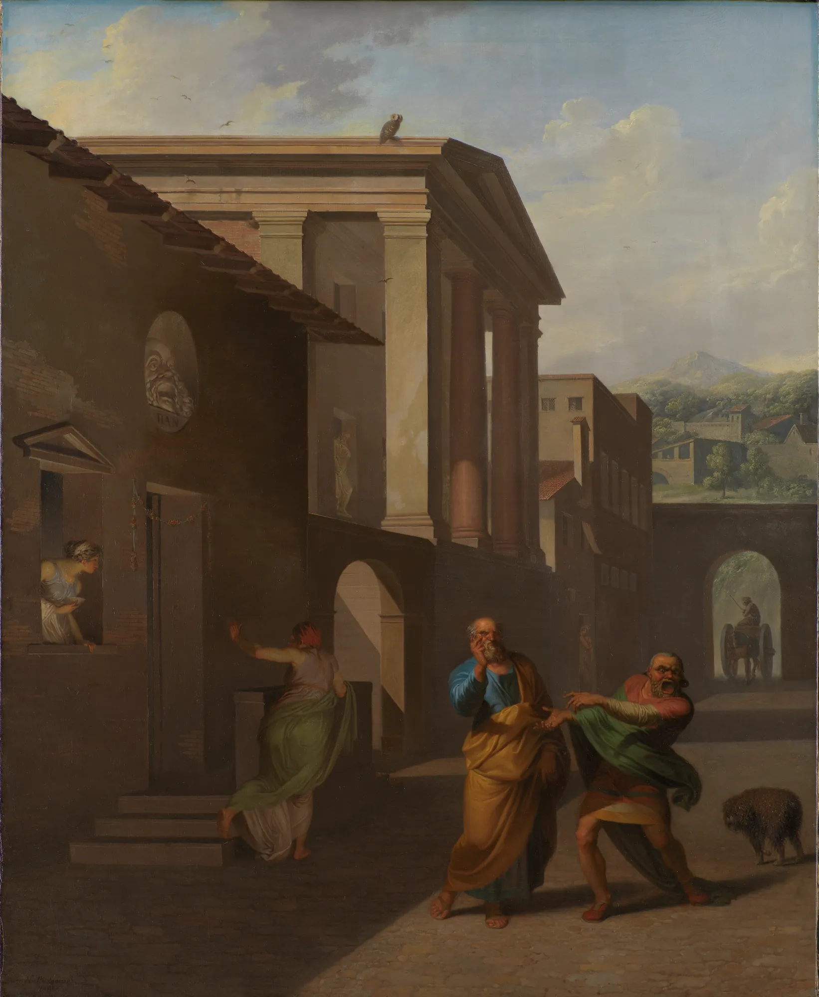 The Midwife Taking Leave of the Girl from Andros