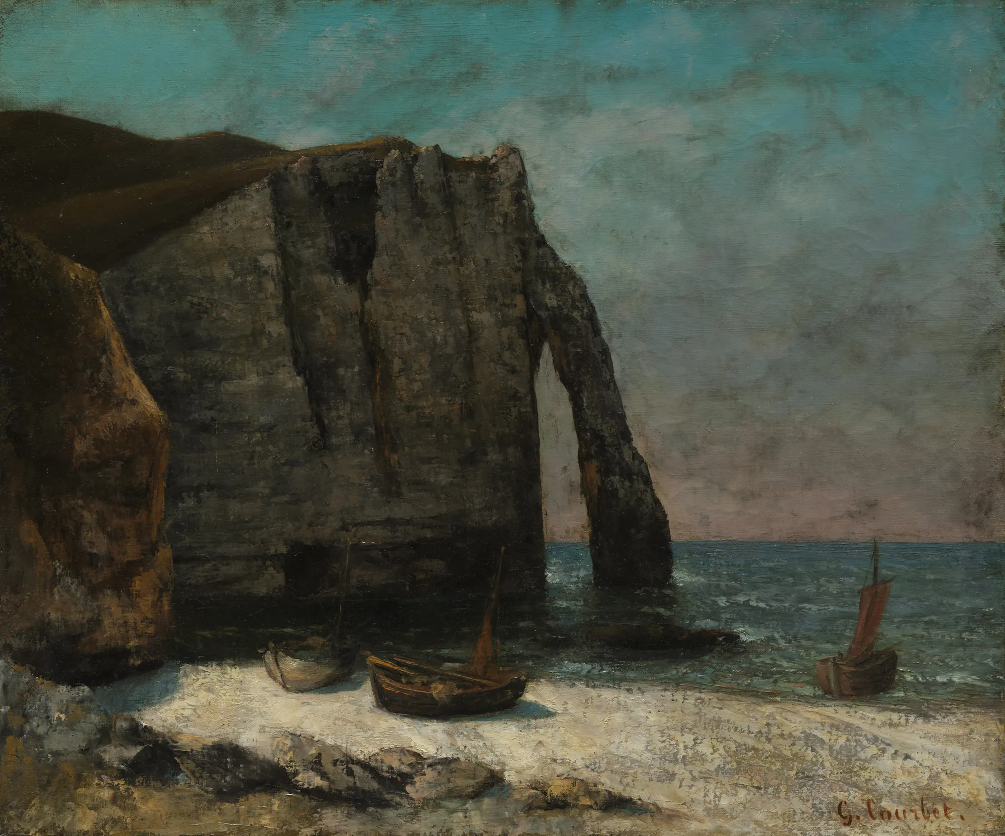 The Cliff at Étretat