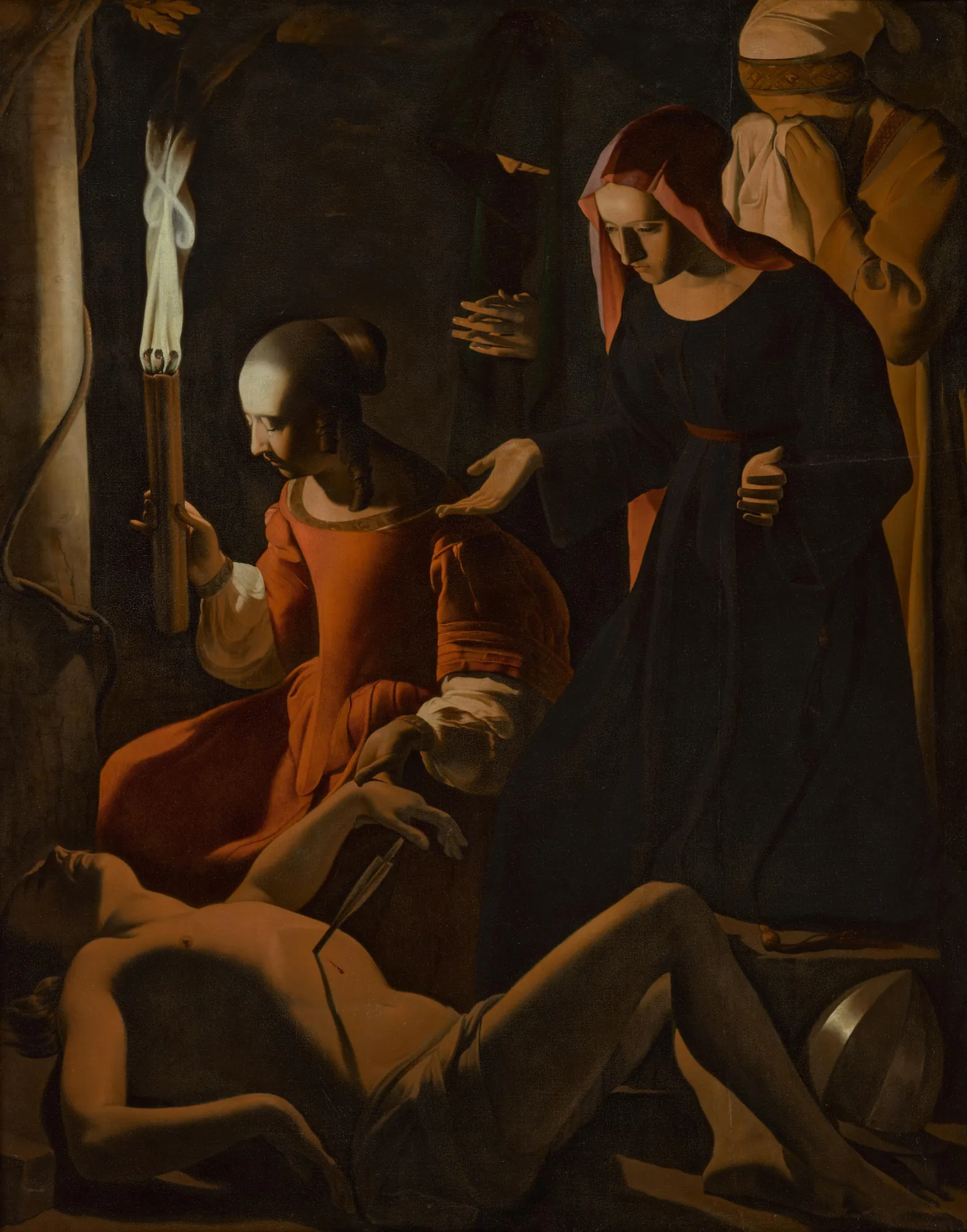 Saint Sebastian Tended by Saint Irene