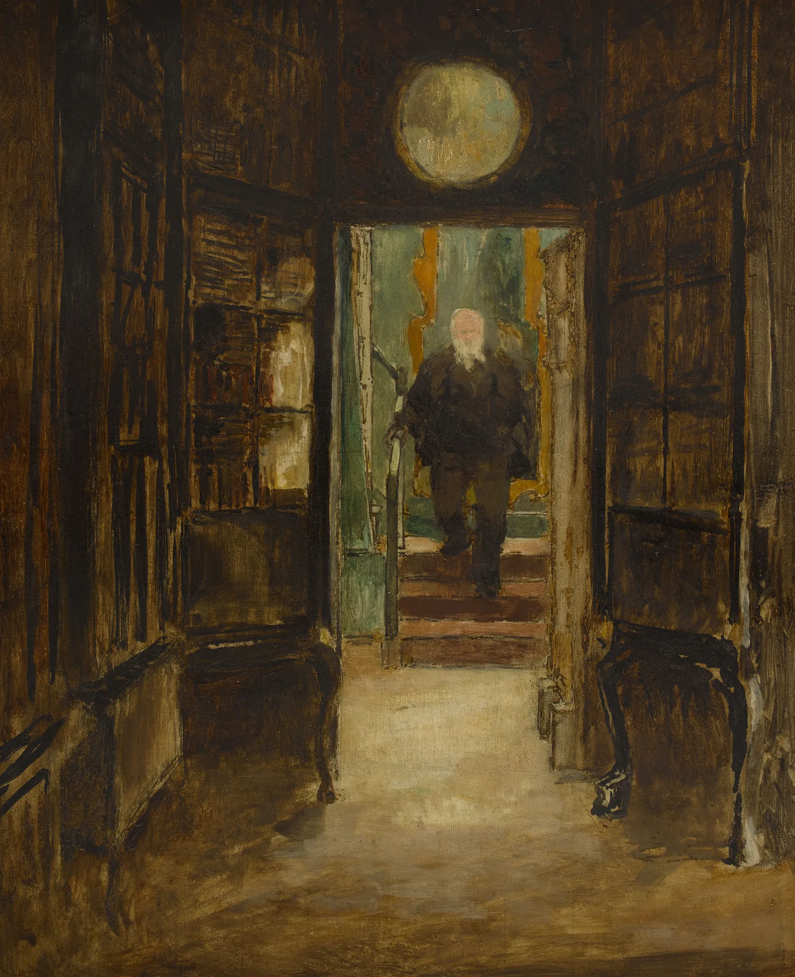 Victor Hugo Descending from his Study at Hauteville House