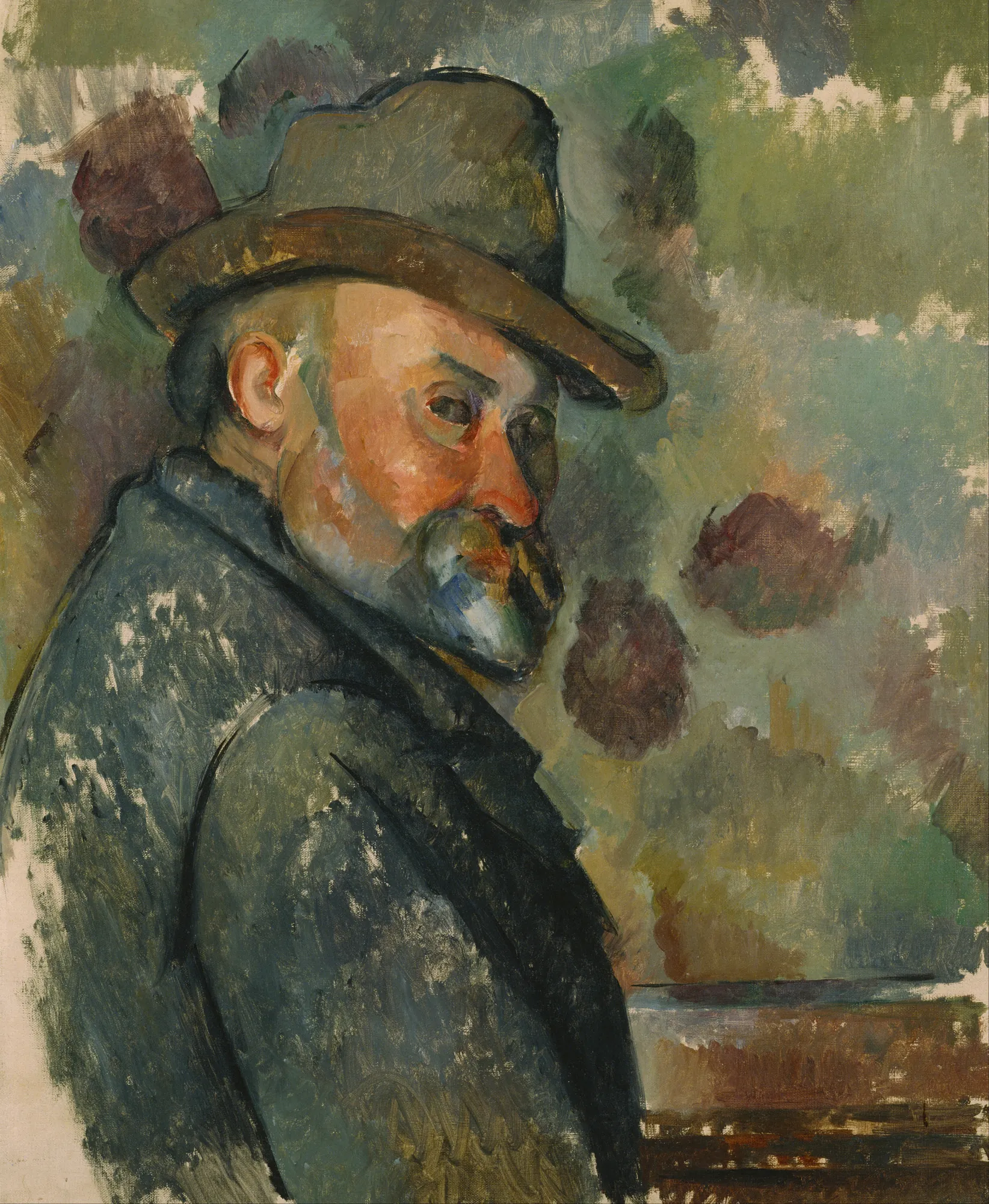 Self-Portrait in a Soft Hat