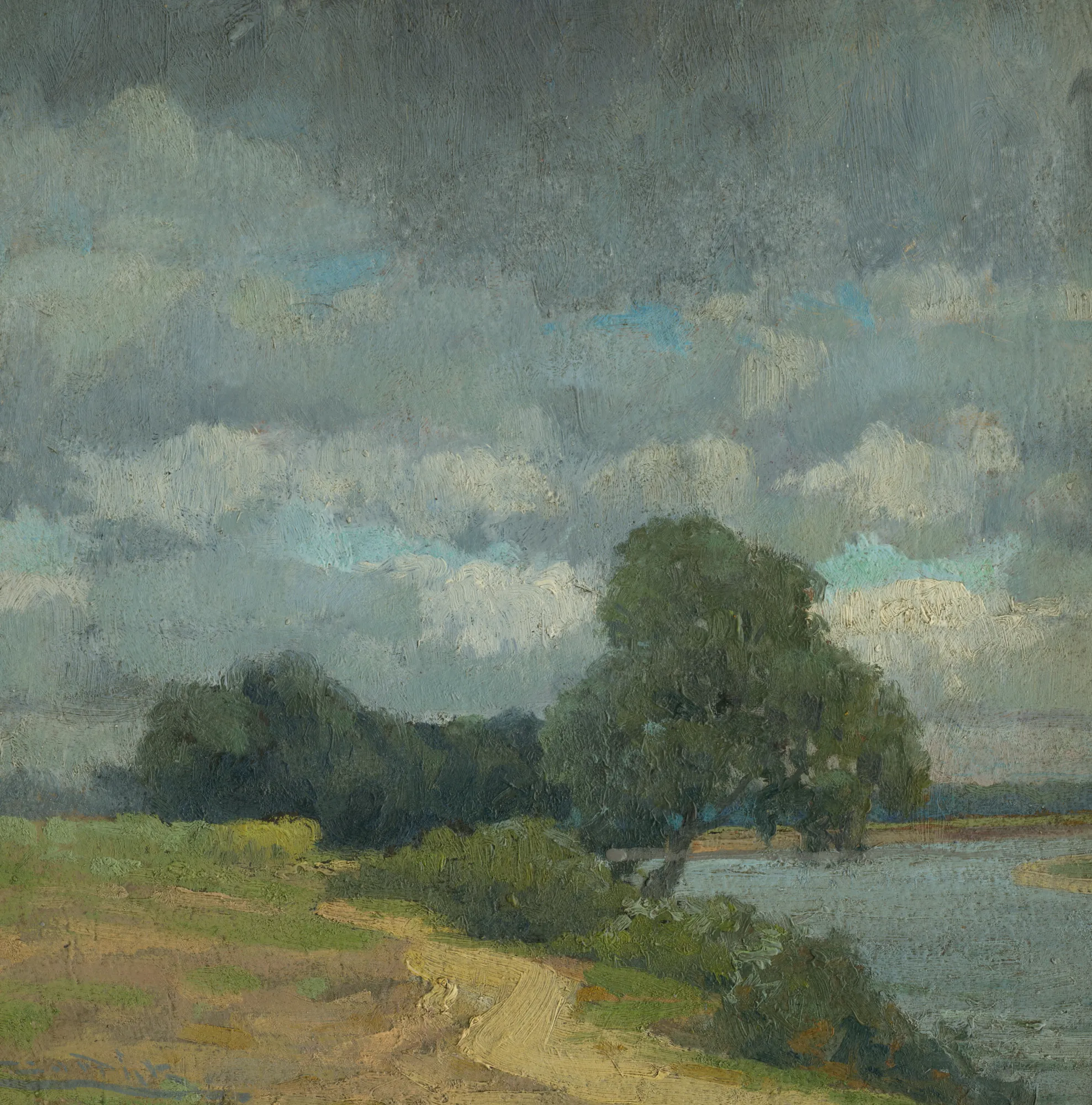Landscape with the Hornád River