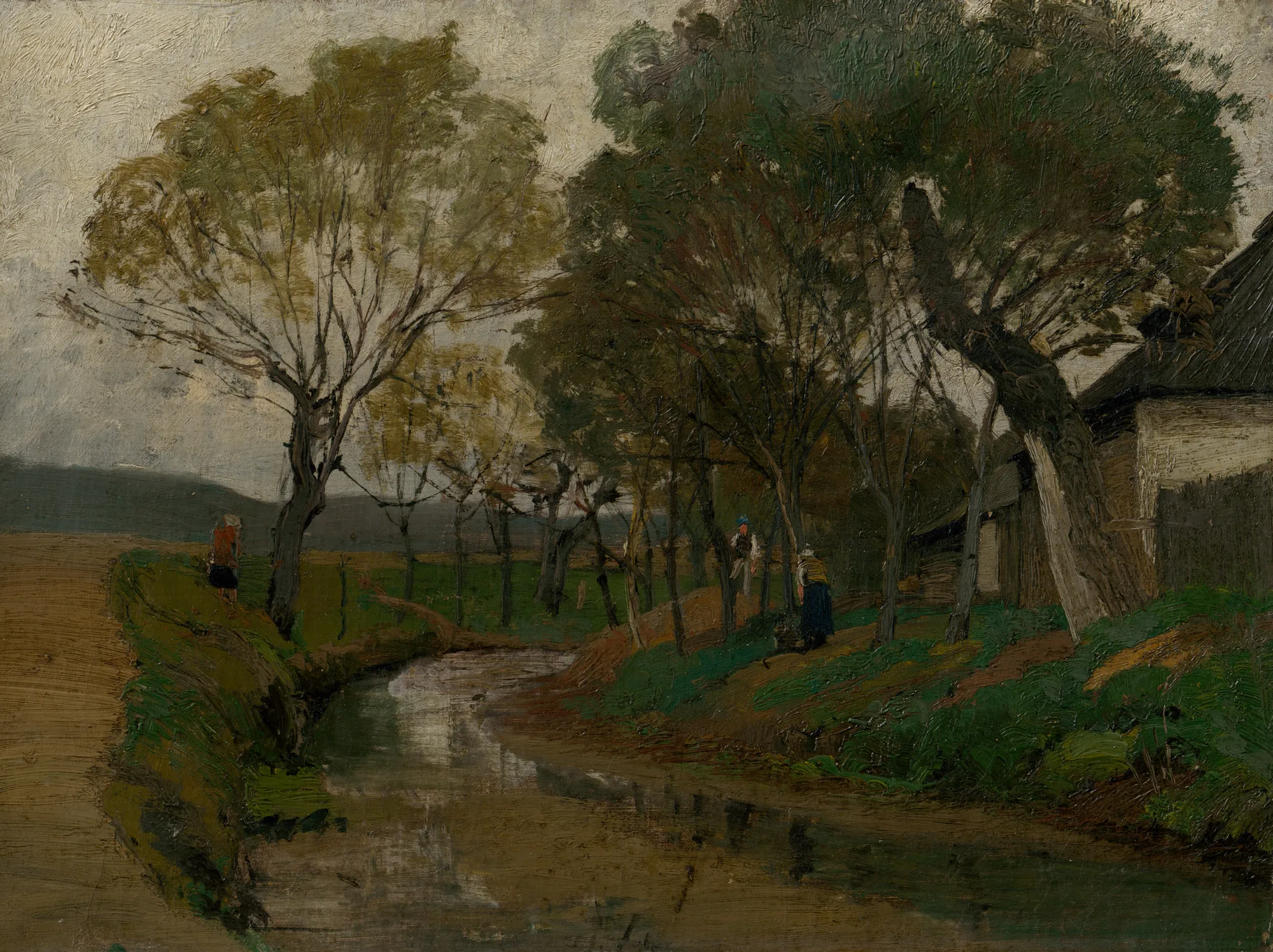 Brook behind the Barn