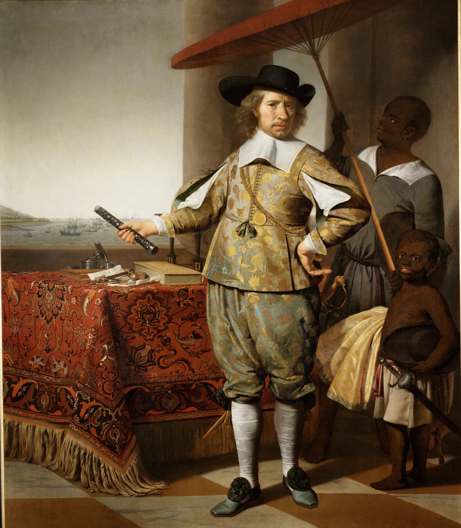 Portrait of Wollebrand Geleynsz de Jongh