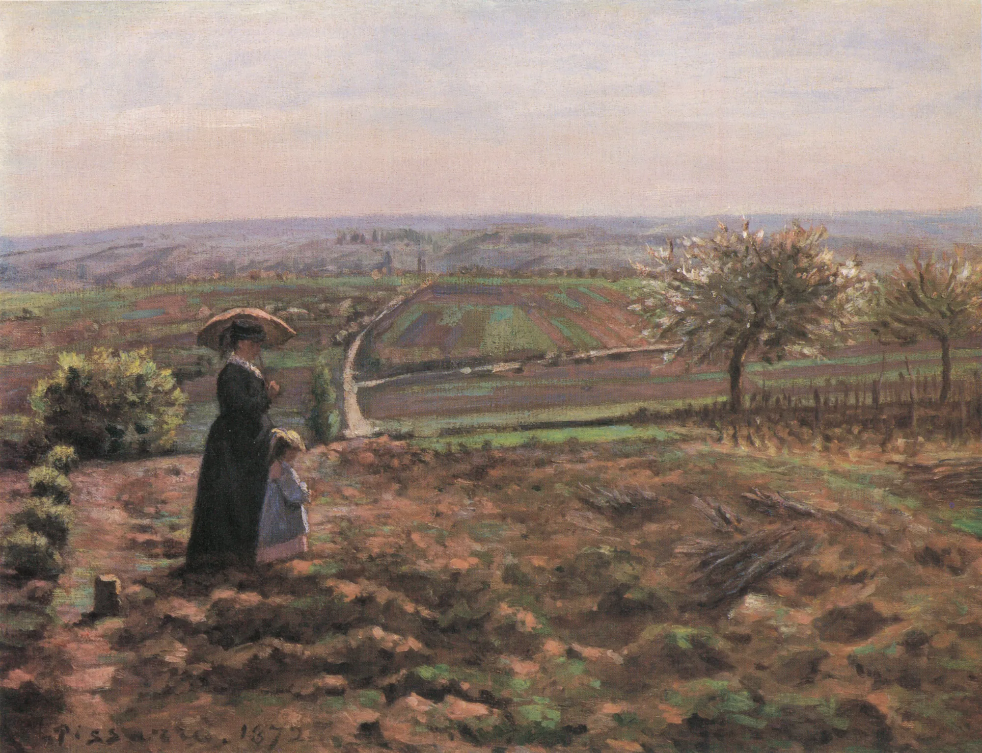 The Road to Rouen, Heights of l'Hautil, Pontoise