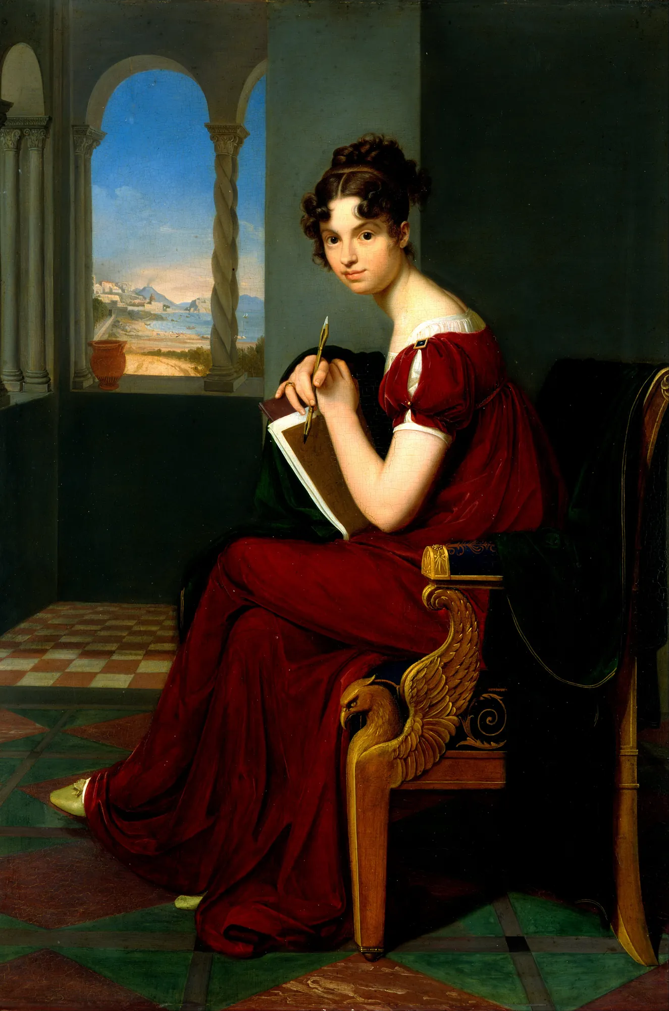 Young Lady with Drawing Utensils (Countess Thekla Ludolf)