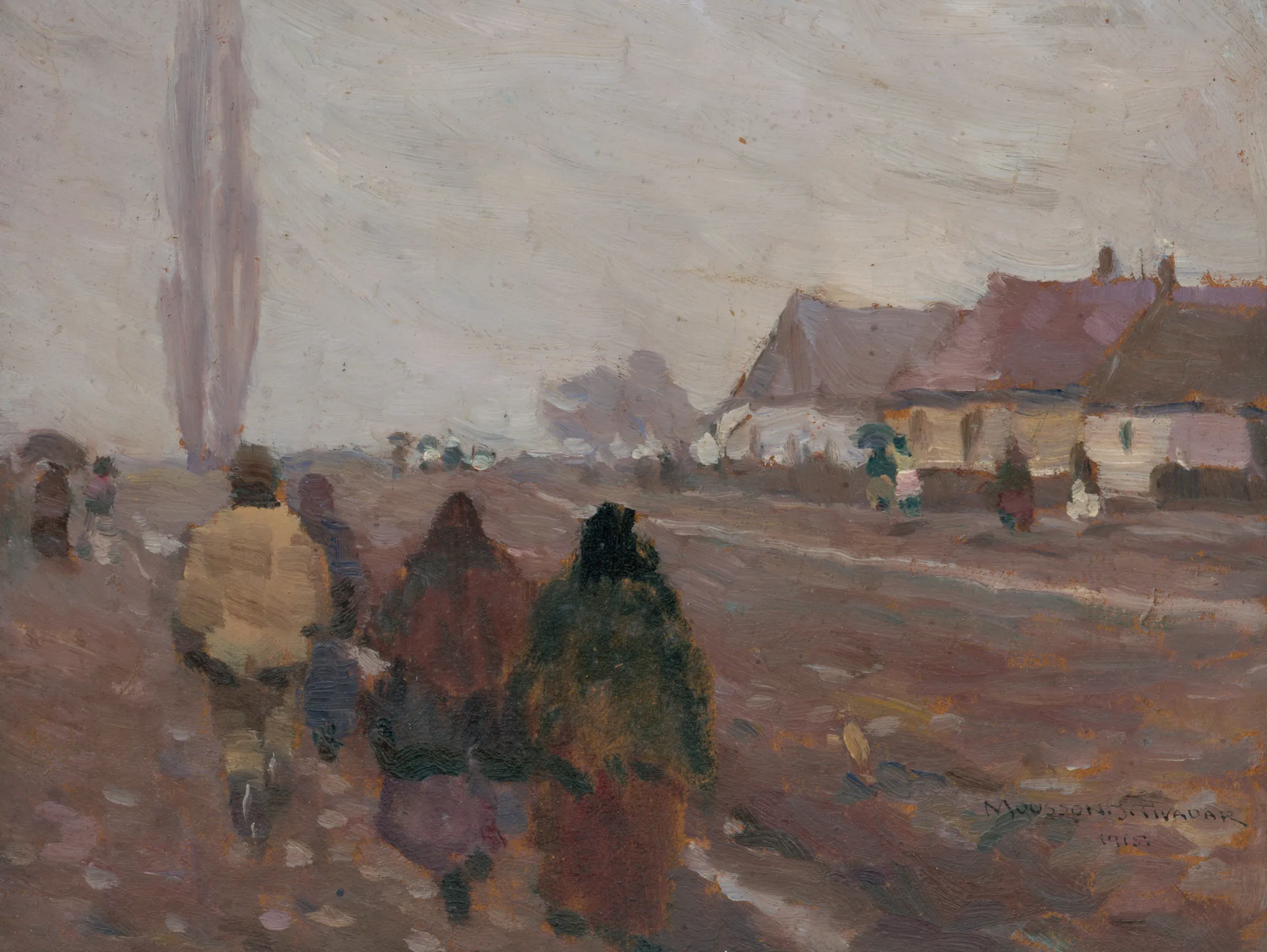 On the Way from the Michalovce Market (Cestou z michalovského trhu)