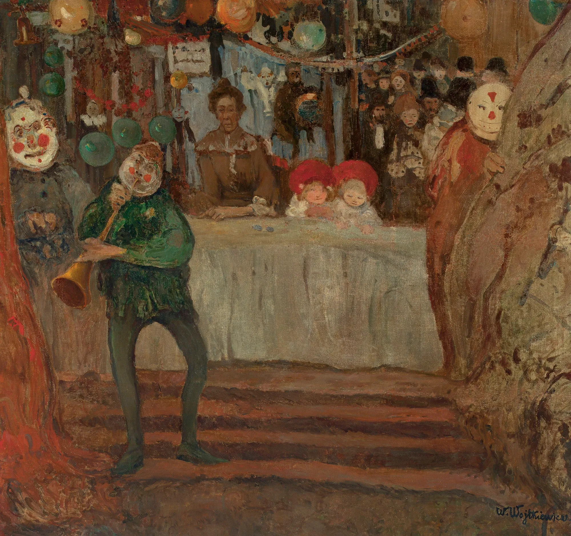Circus: In Front of the Little Theatre
